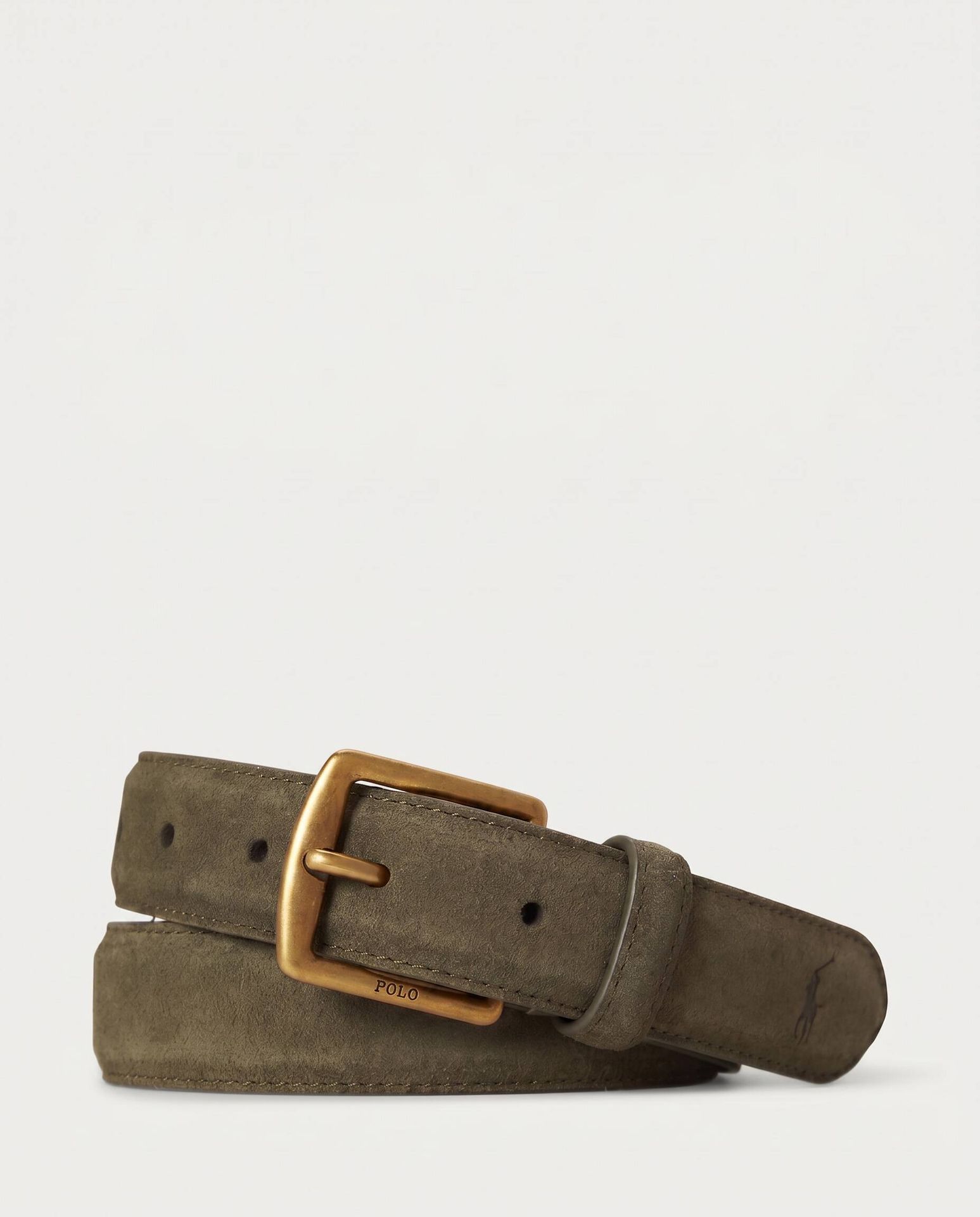 POLO RALPH LAUREN Pasek zamsz