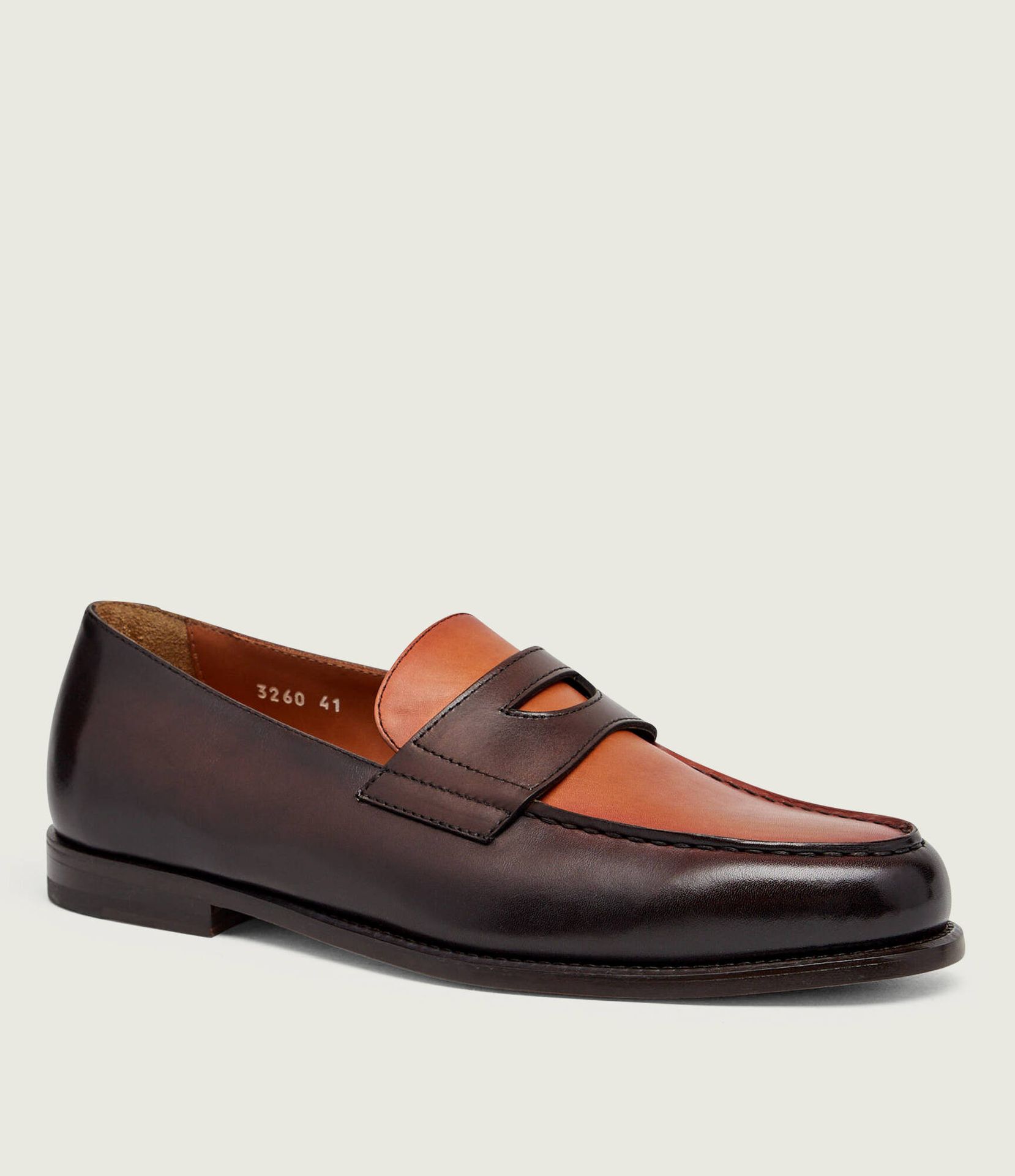 Doucal's Skórzane loafersy