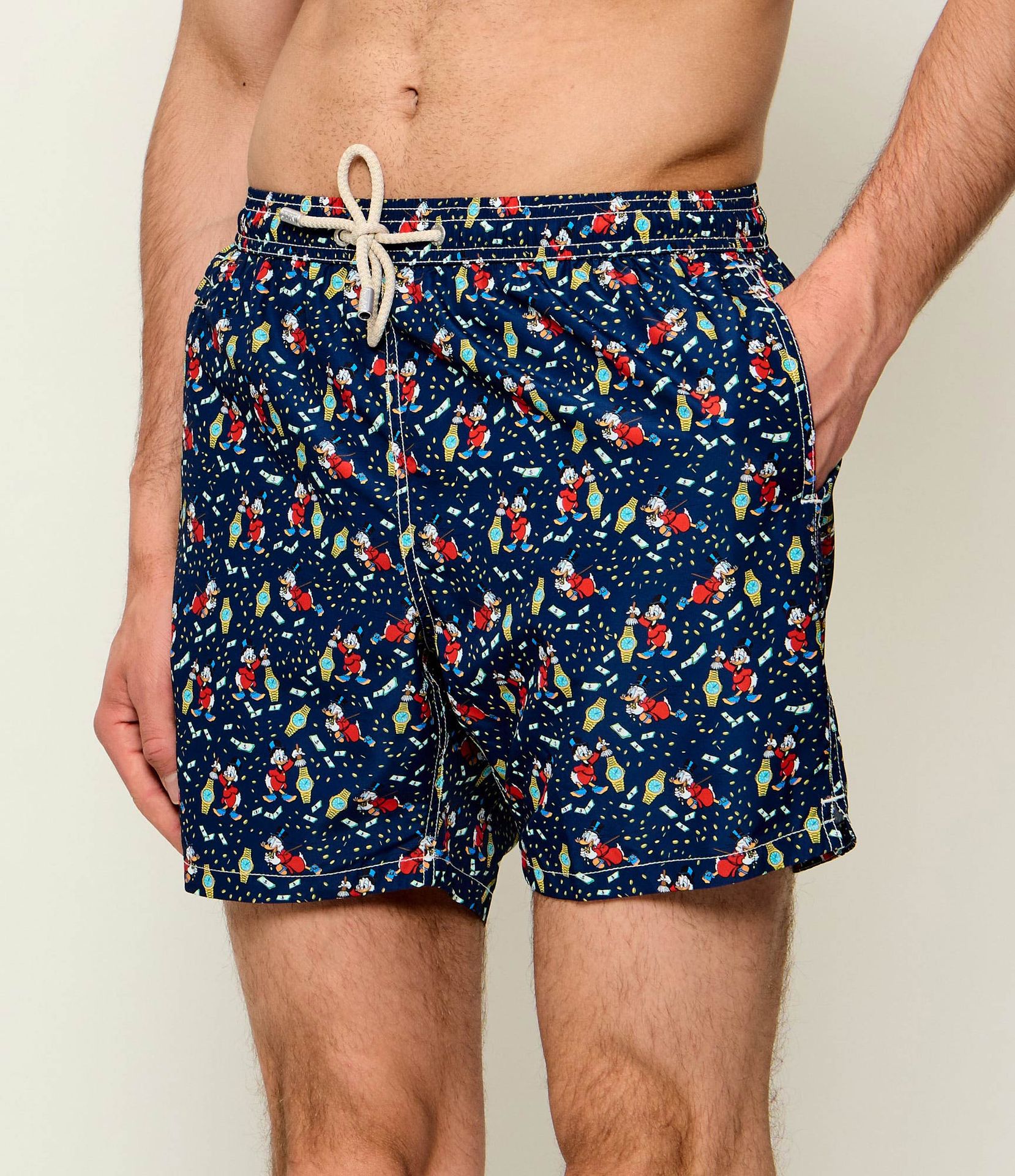 ST.Barth Szorty kąpielowe LIGHTING MICRO FANTASYST. Barth X Disney Regular Fit