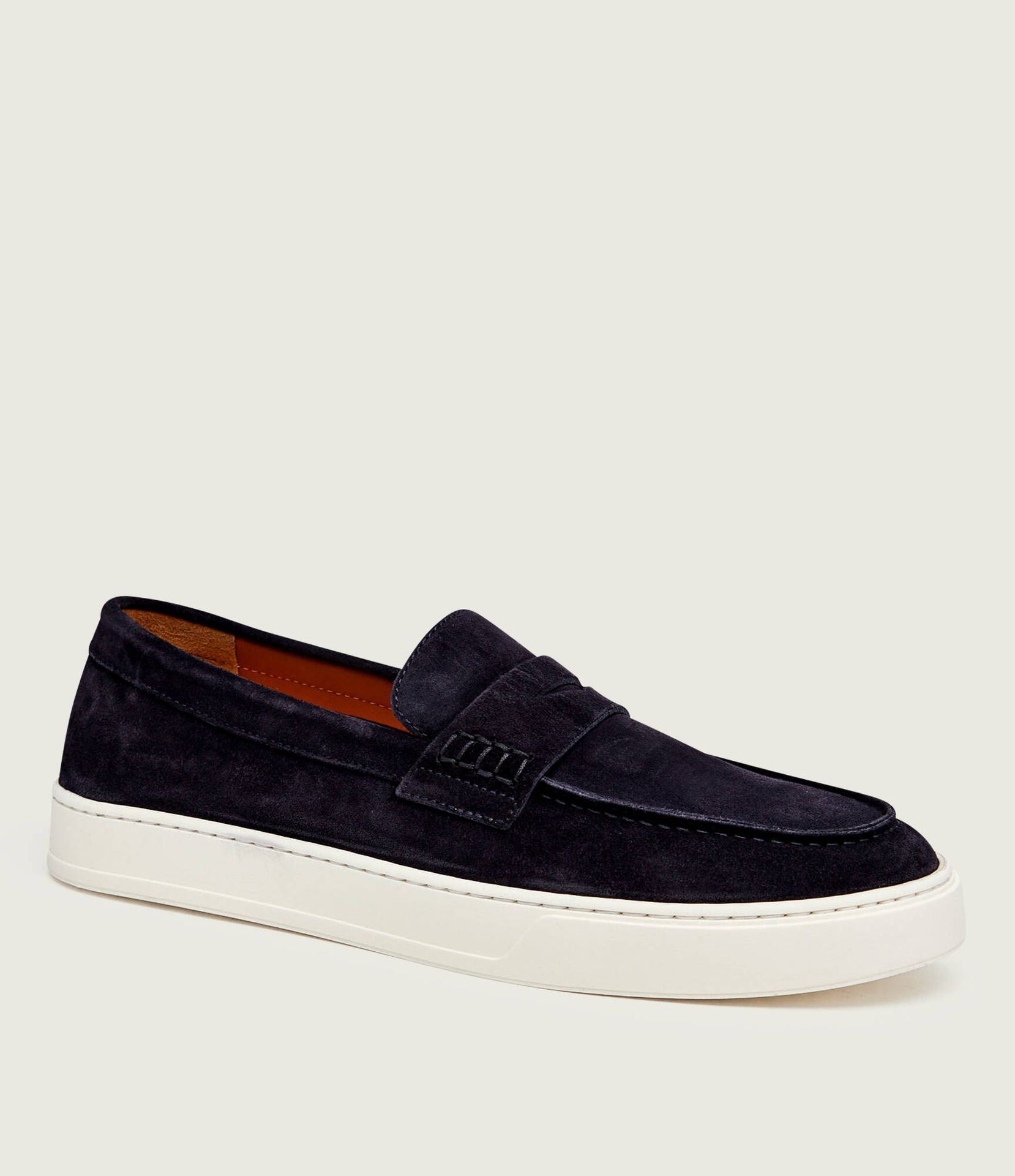 Doucal's Loafersy zamsz