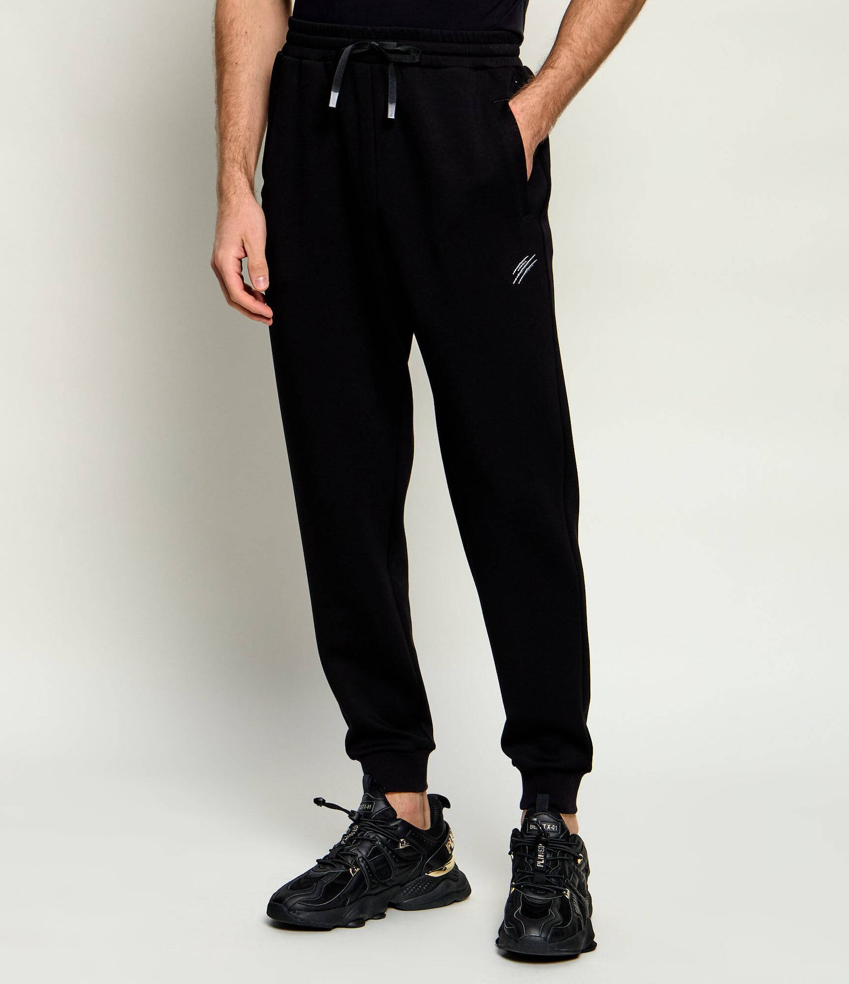 Plein Sport Spodnie dresowe Chrome Scratch Regular Fit