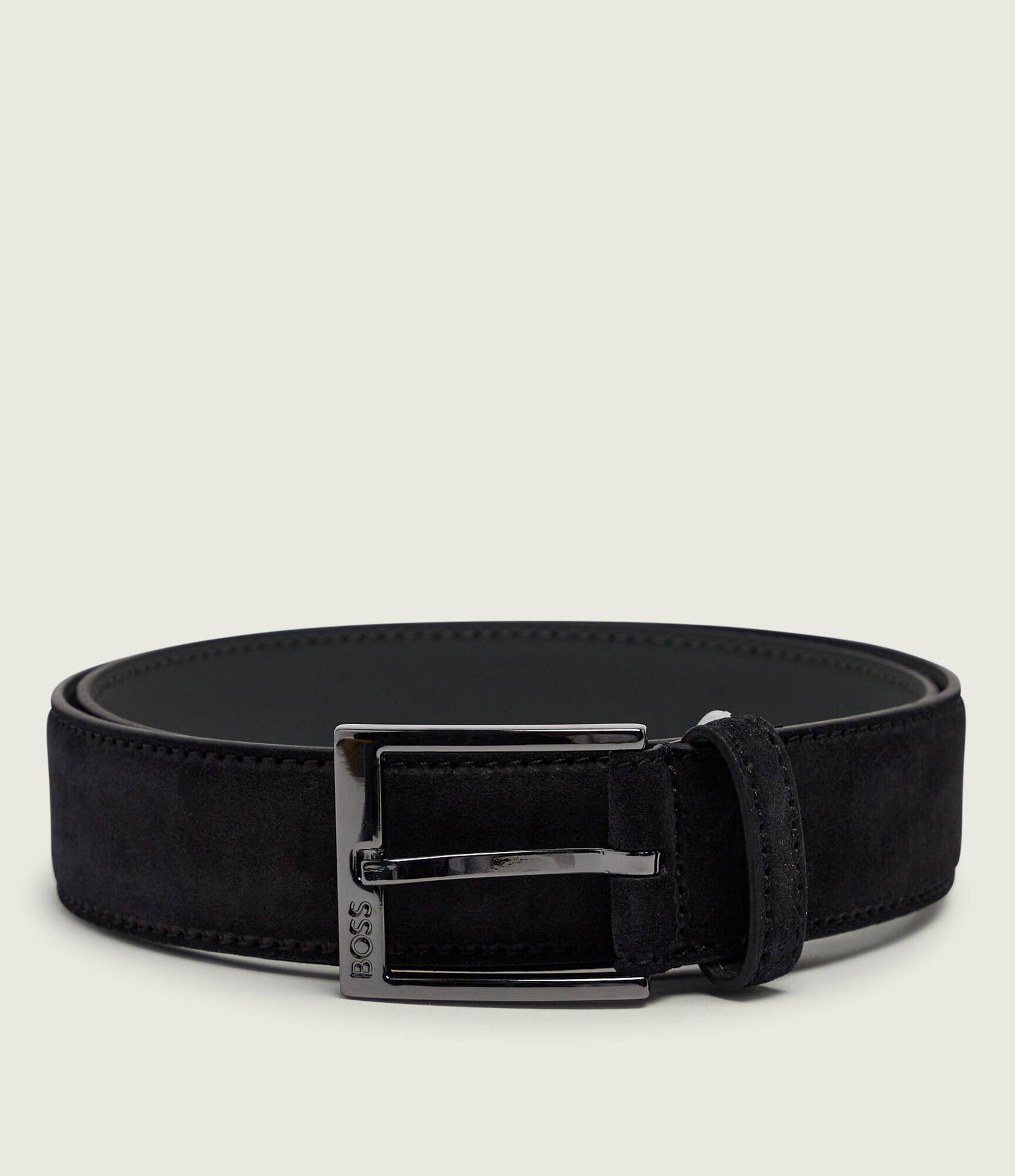 BOSS BLACK Pasek Elloy-Sd-GmSt_Sz35 zamsz