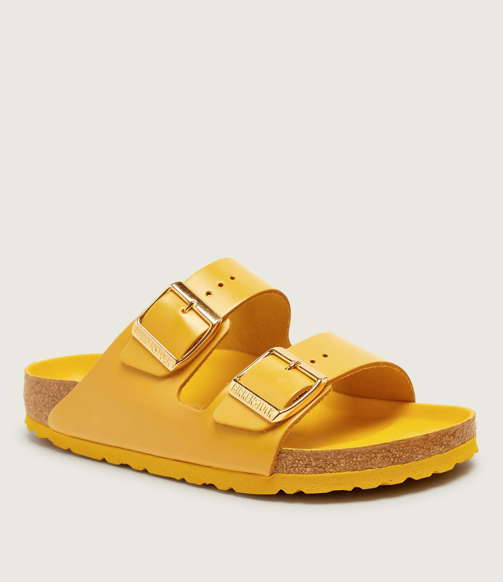 Birkenstock Skórzane klapki Arizona LENA narrow fit