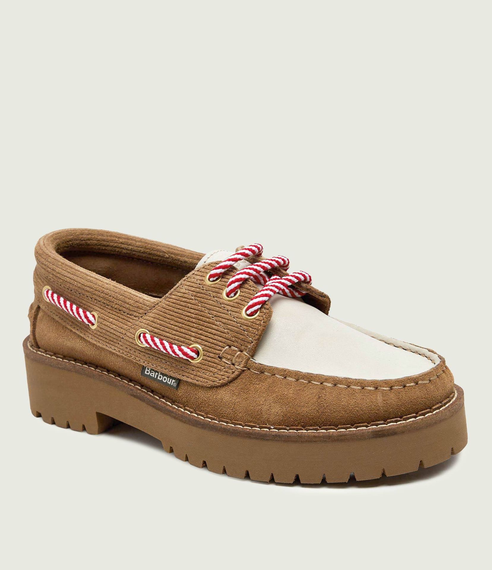 Barbour Loafersy Darras zamsz