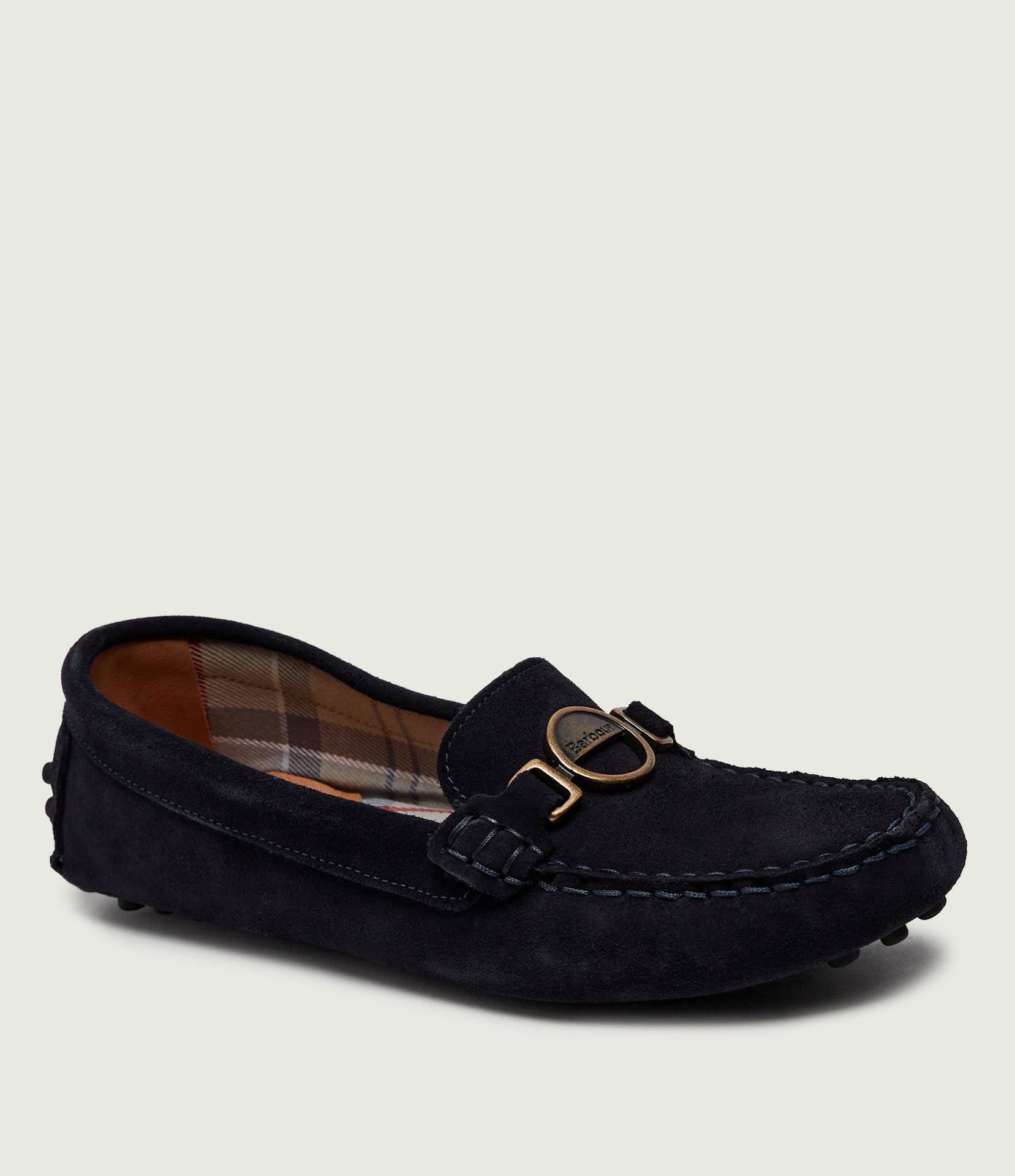 Barbour Mokasyny Laire zamsz