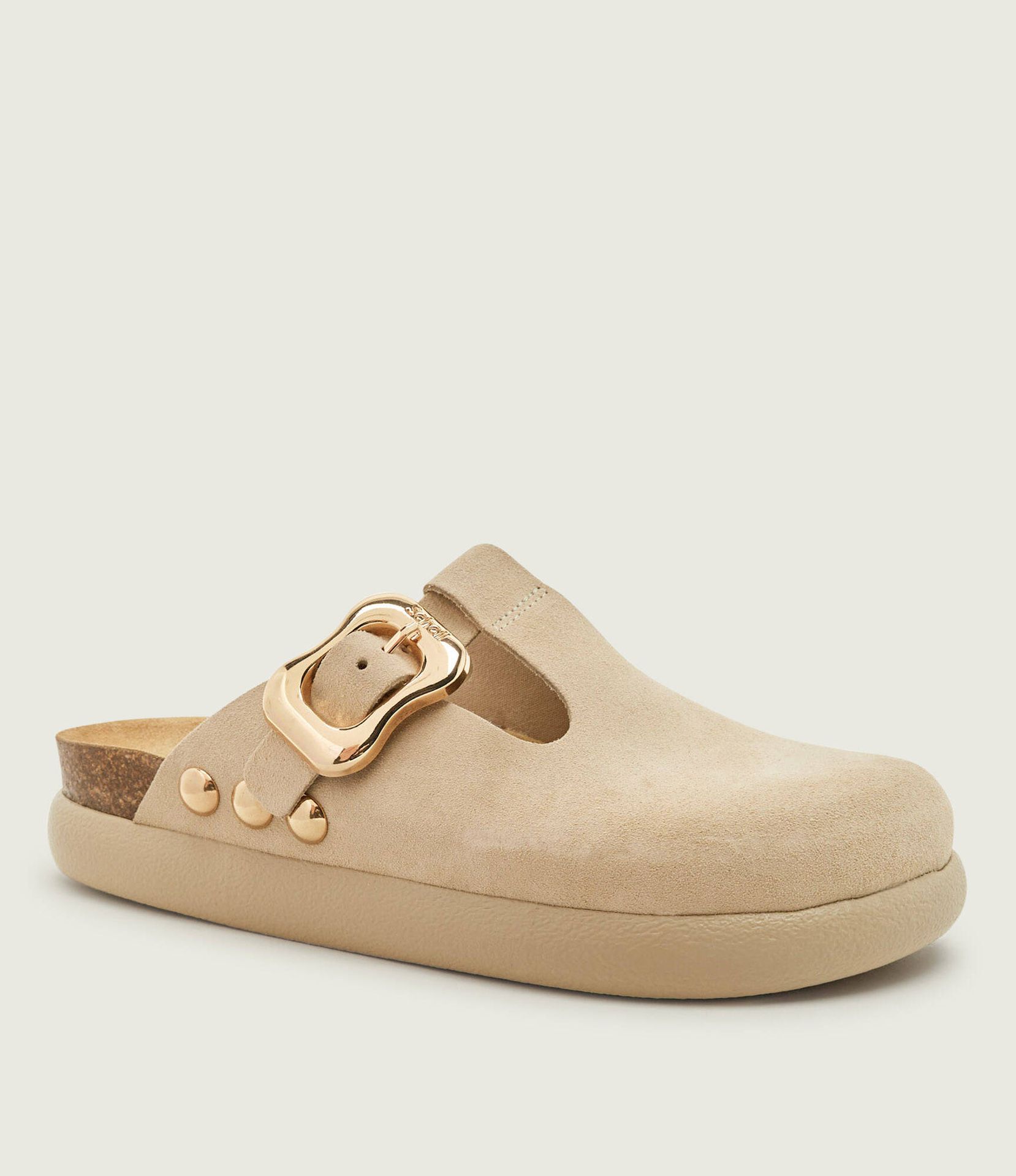 Scholl Mule FLORA CHUNKY zamsz