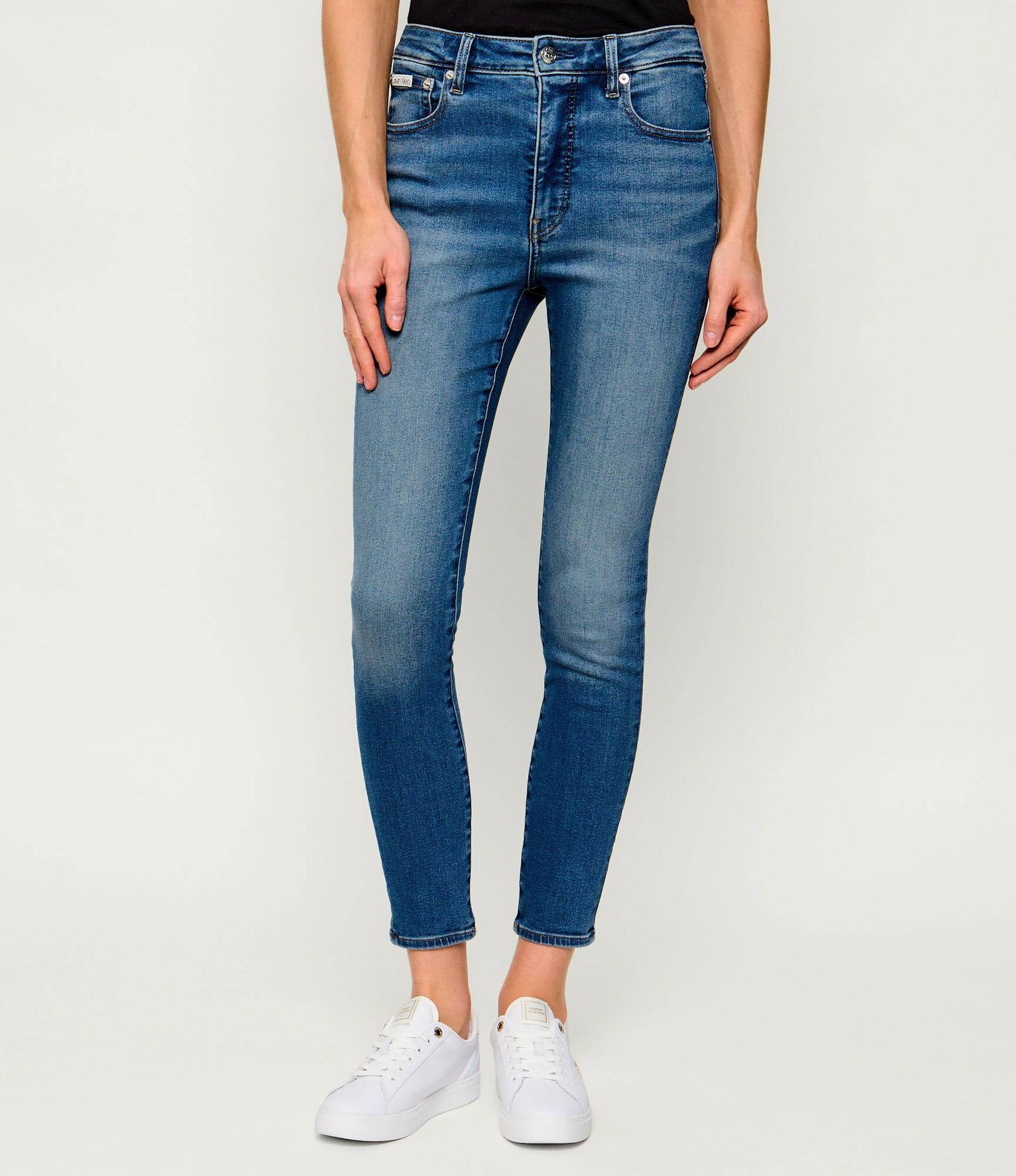 Calvin Klein Jeans Jeansy Skinny fit high rise