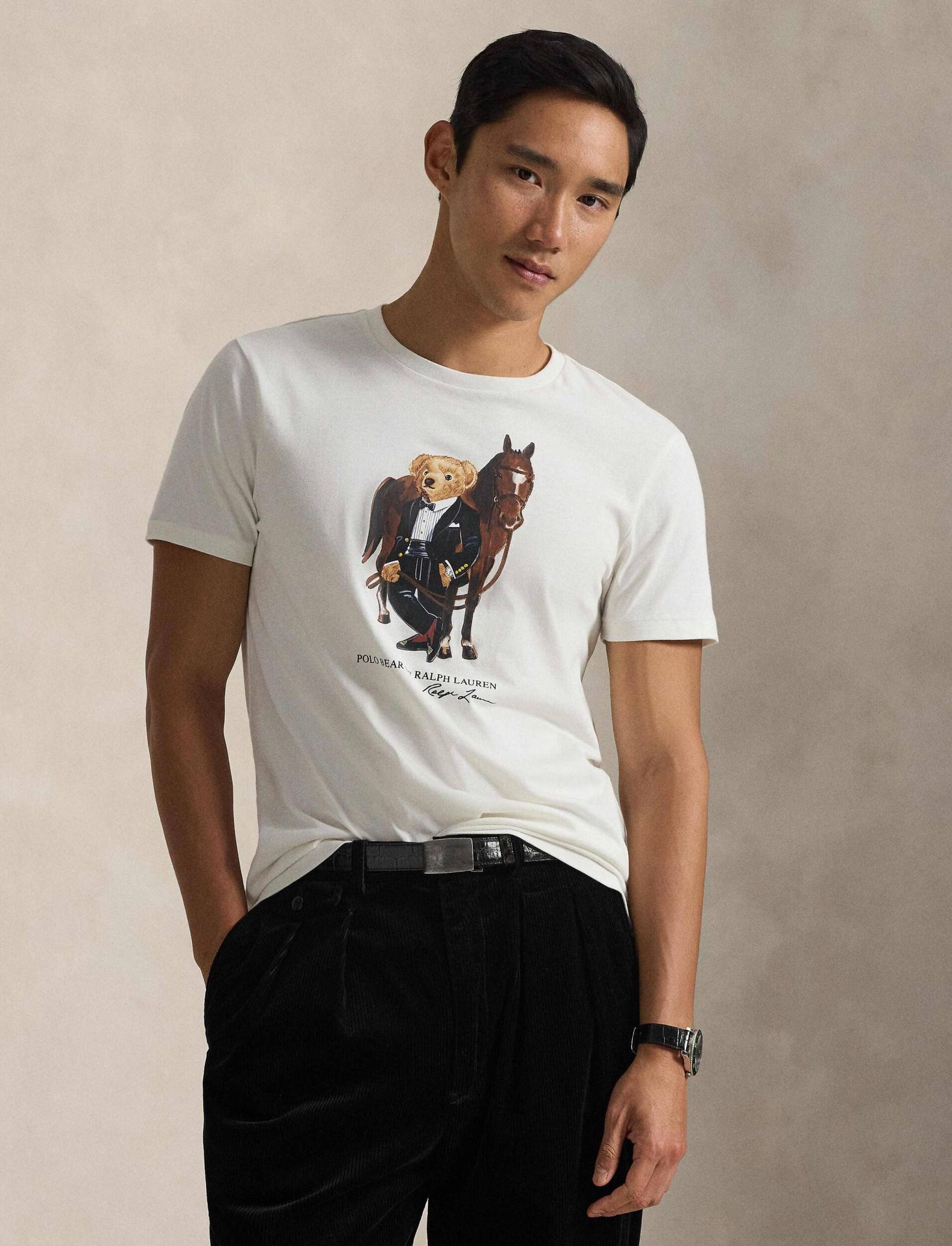 POLO RALPH LAUREN T-shirt Custom slim fit