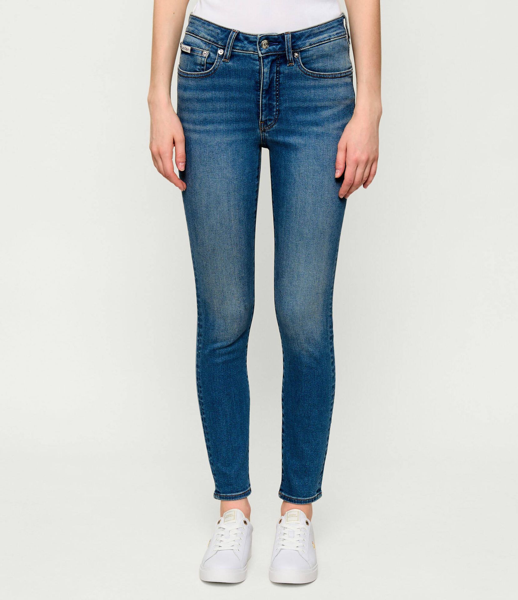 Calvin Klein Jeans Jeansy Skinny fit mid rise