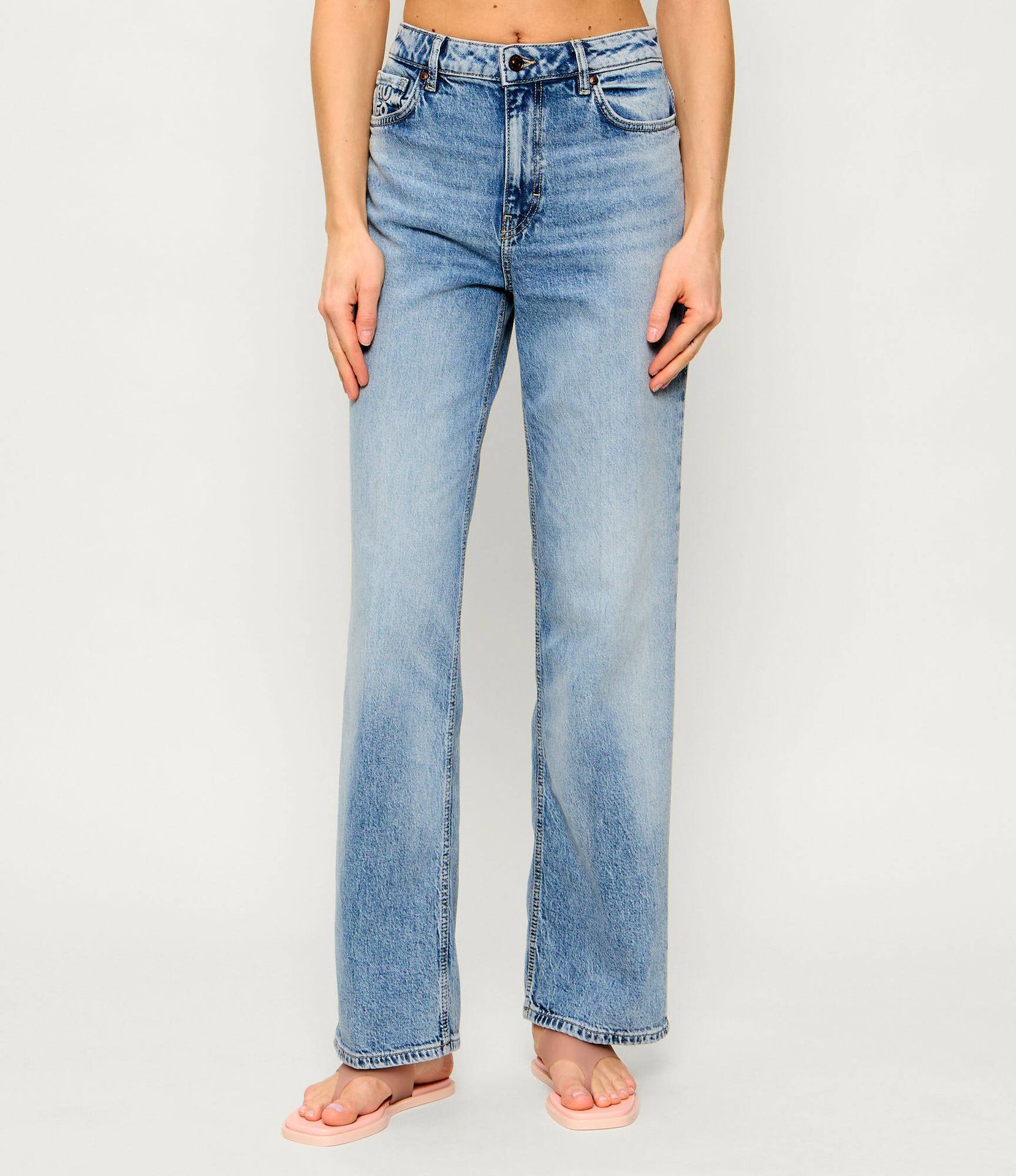 HUGO Jeansy 937_14 flare fit