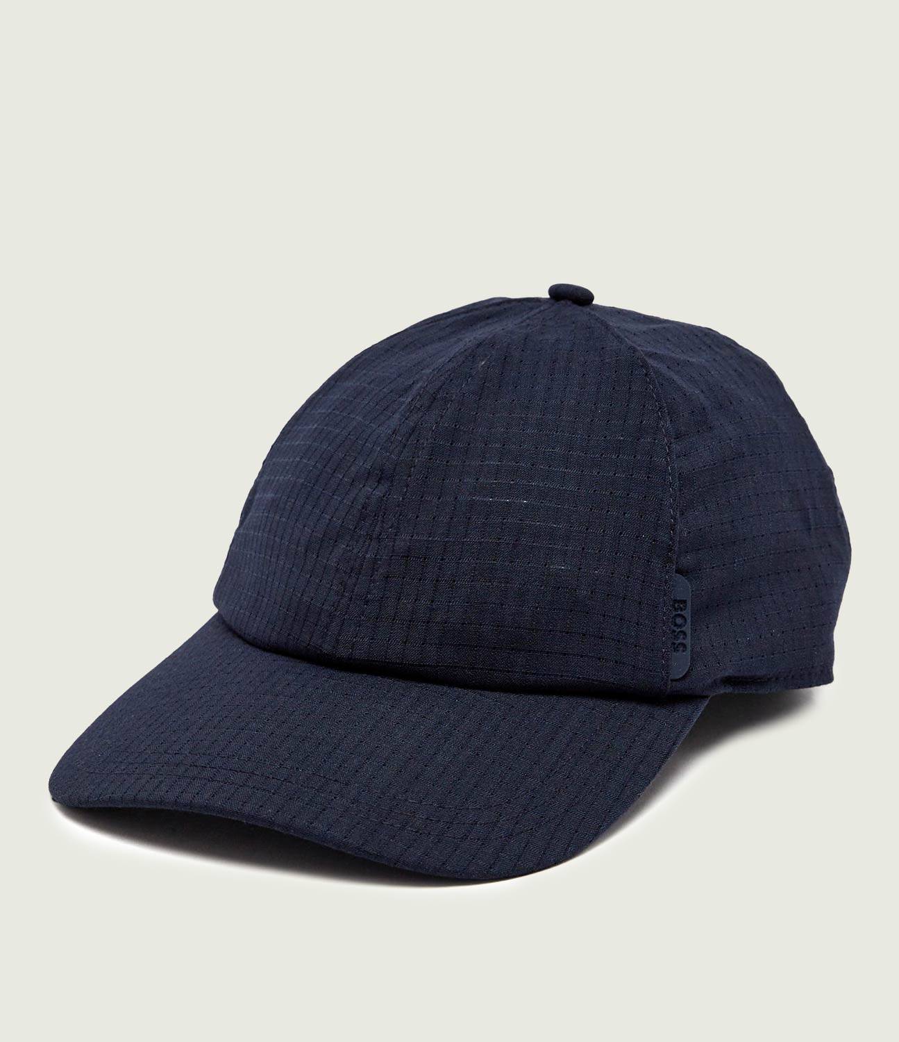 BOSS BLACK Wełniana bejsbolówka Zed-Perf-Air-Mesh