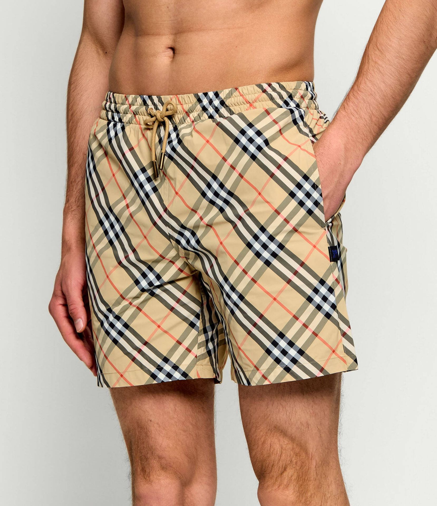 Burberry Szorty kąpielowe Check Classic fit