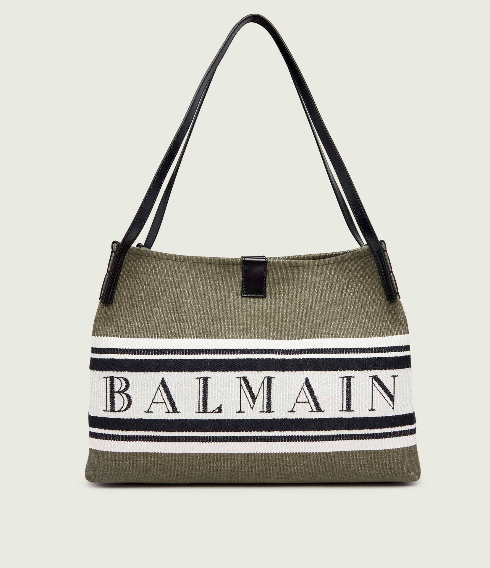 Balmain Shopperka RELEASE z dodatkiem skóry