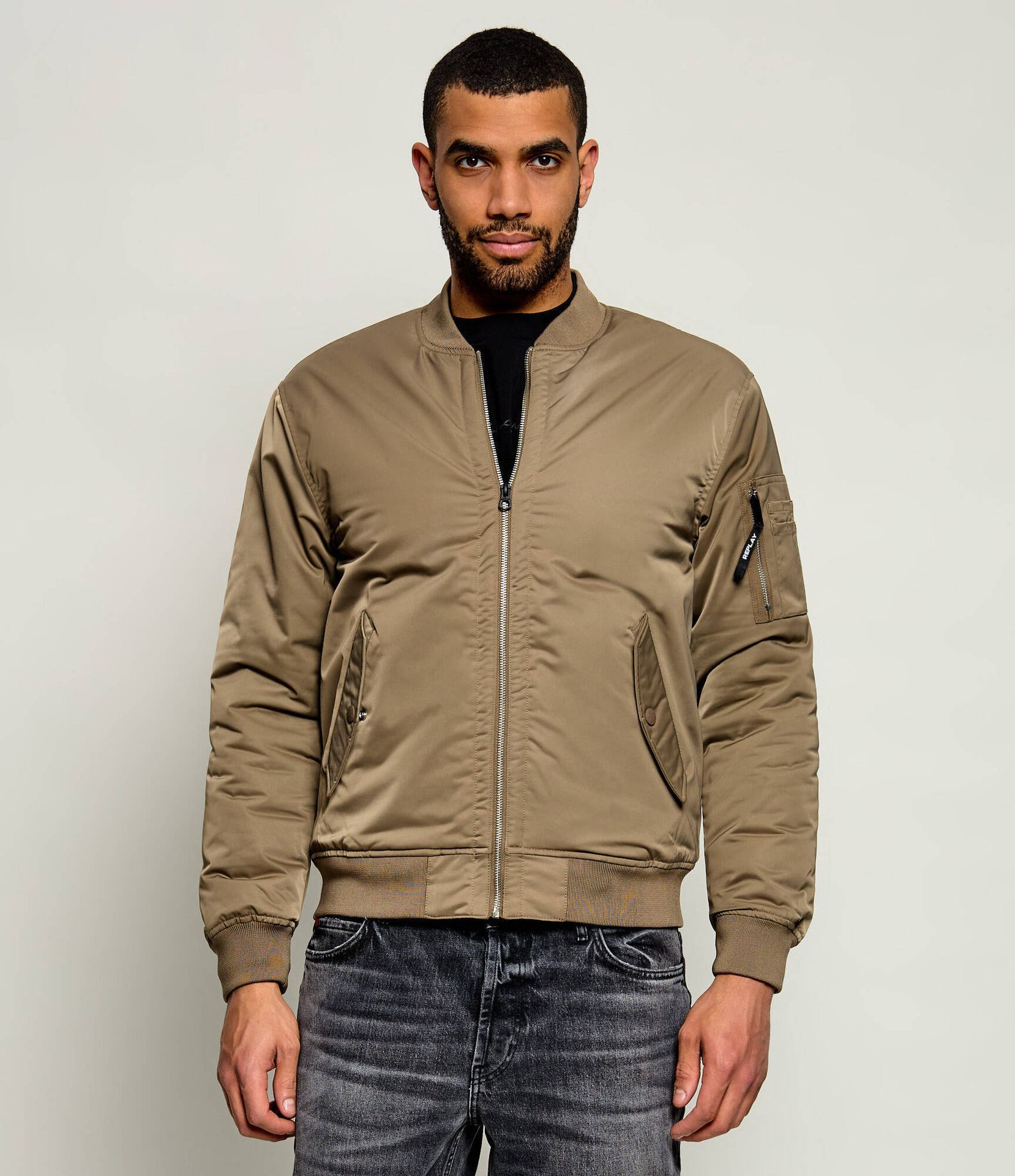 Replay Kurtka bomber POLY Regular Fit