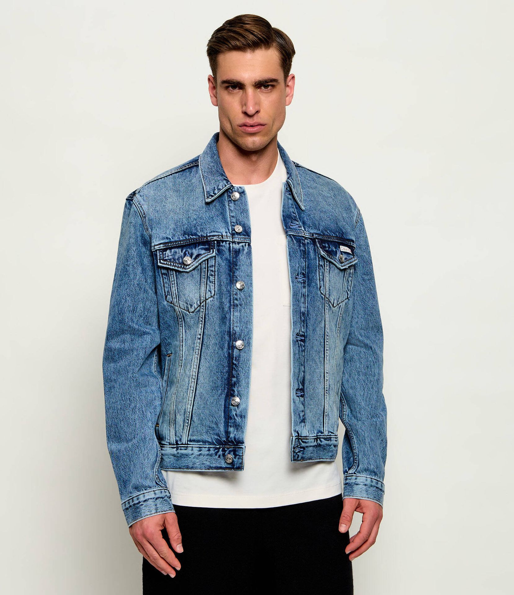 Calvin Klein Jeans Kurtka jeansowa ANDREW Regular Fit