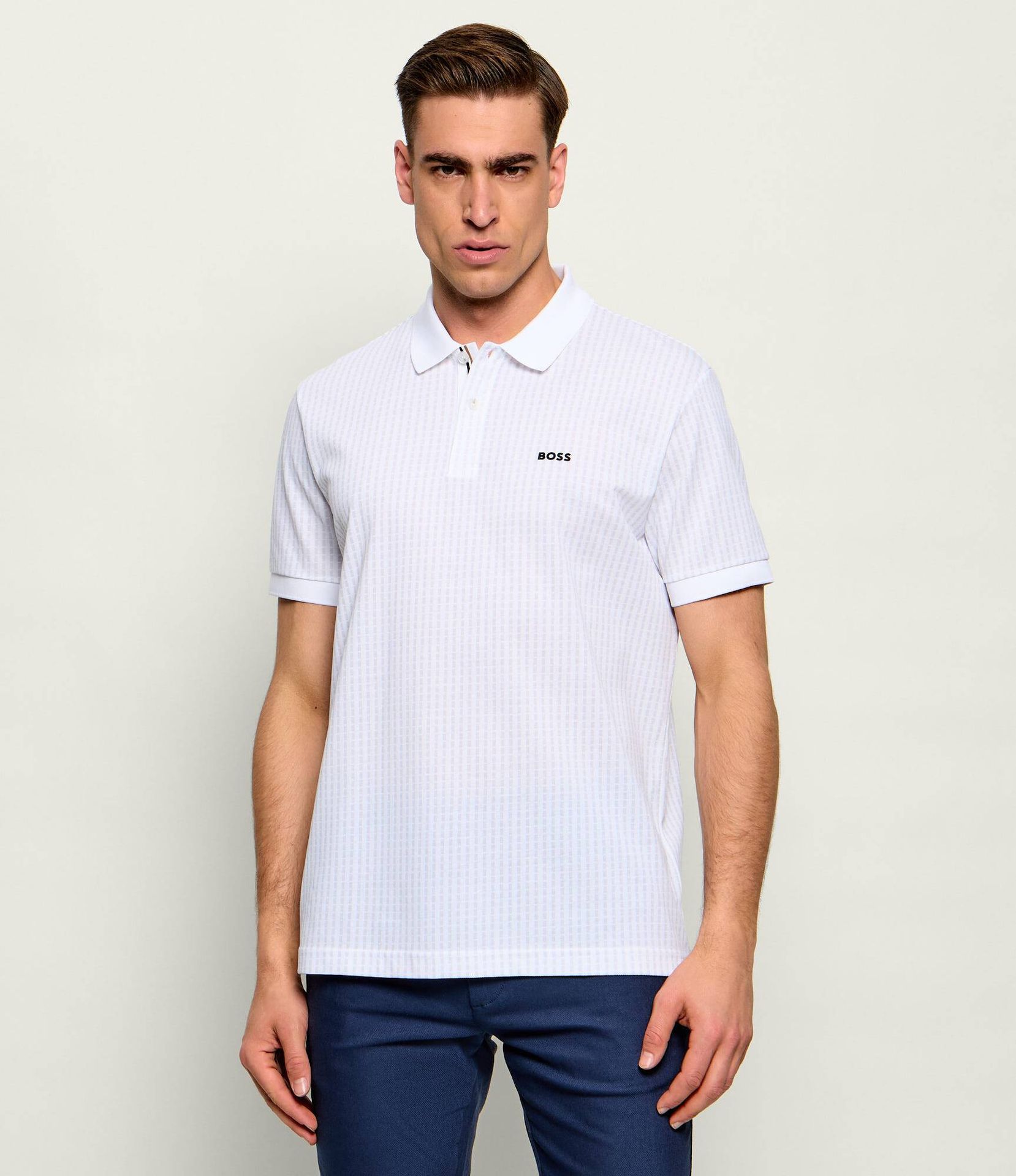 BOSS GREEN Polo PL_GOC Birdie 3 Regular Fit pique stretch