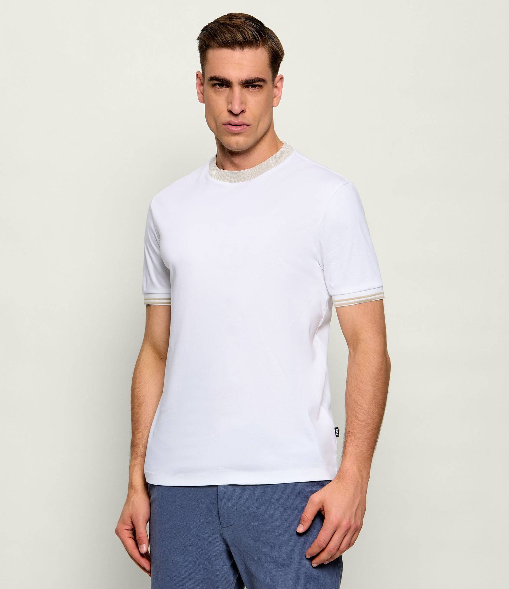 BOSS BLACK T-shirt H-Tessler 238 Slim Fit mercerised