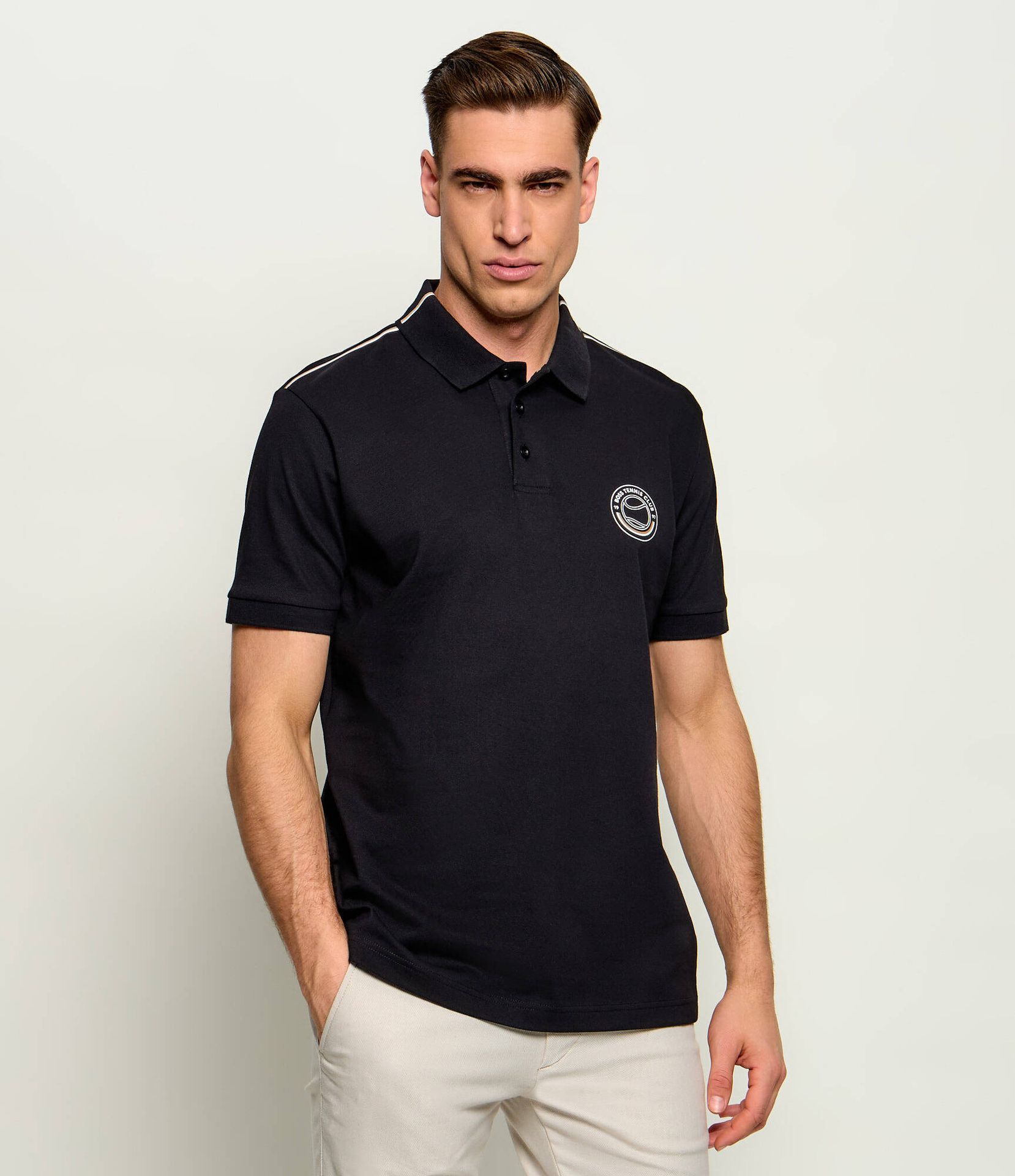 BOSS GREEN Polo PL_Boss Open Regular Fit stretch