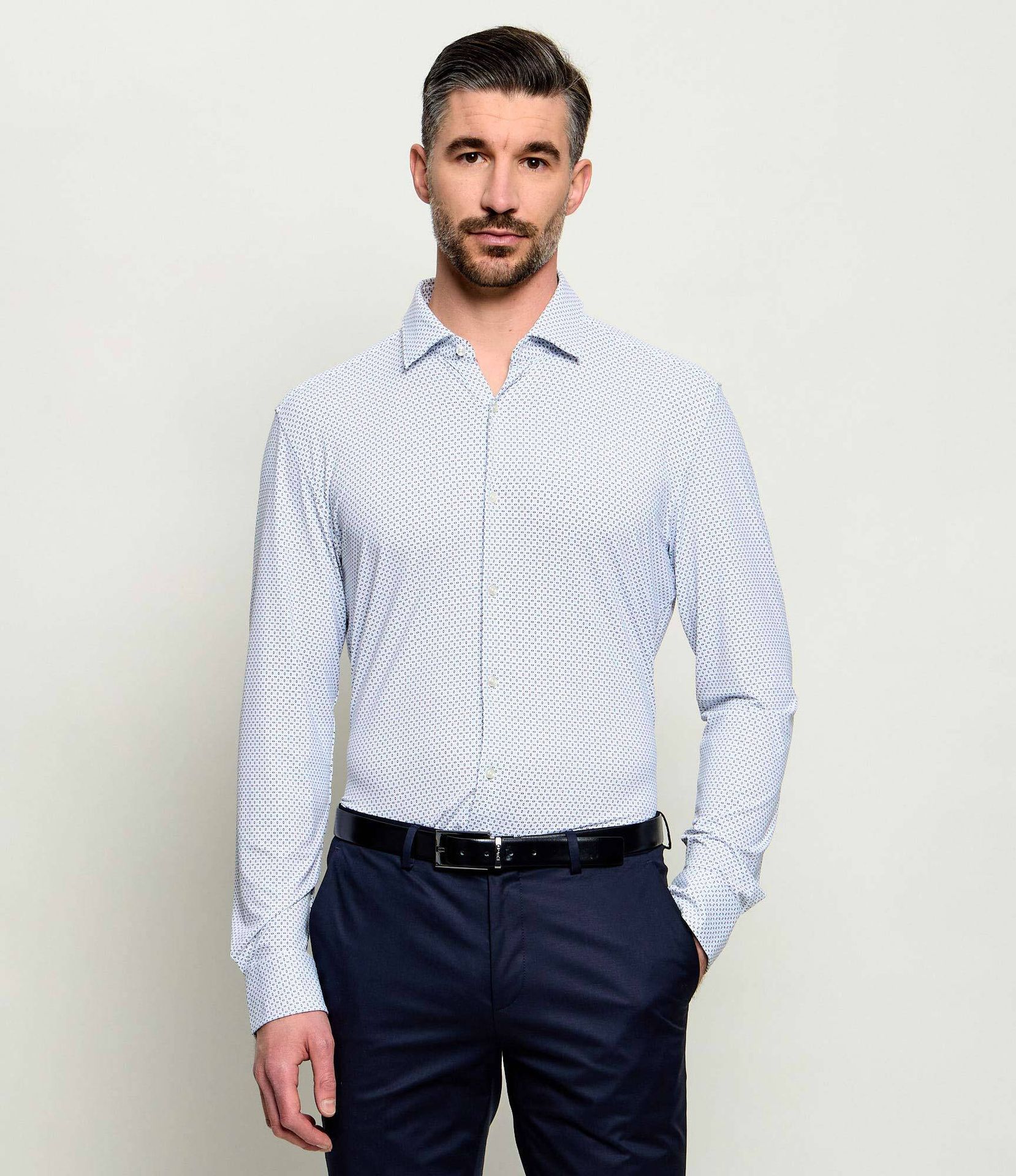 HUGO Koszula Kenno Slim Fit
