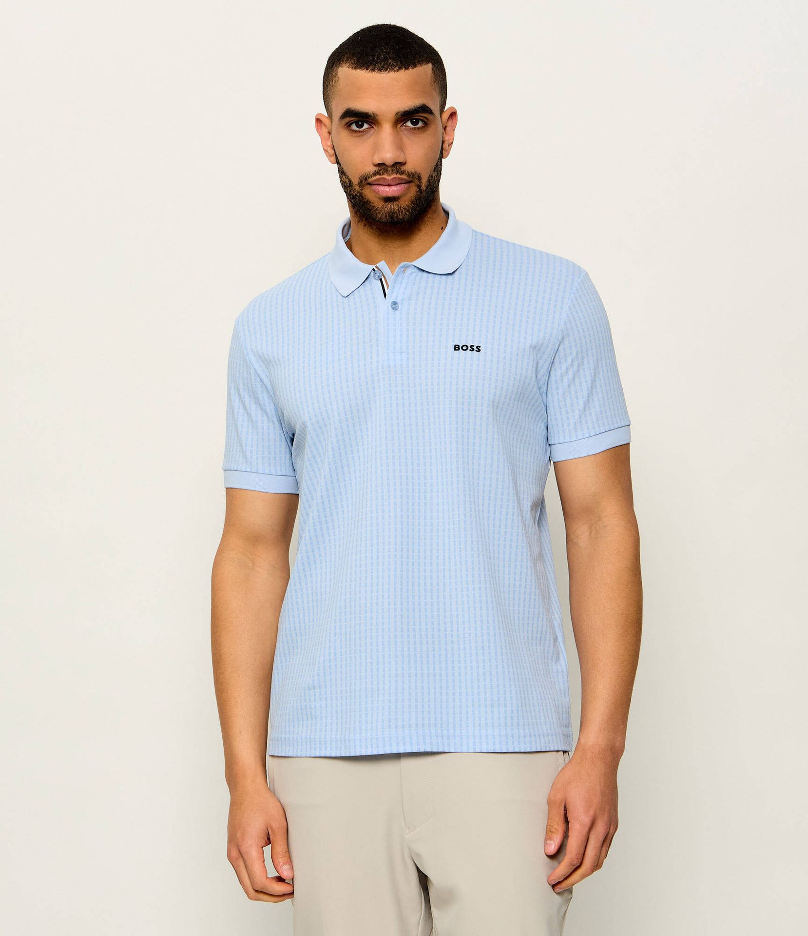 BOSS GREEN Polo PL_GOC Birdie 3 Regular Fit pique stretch