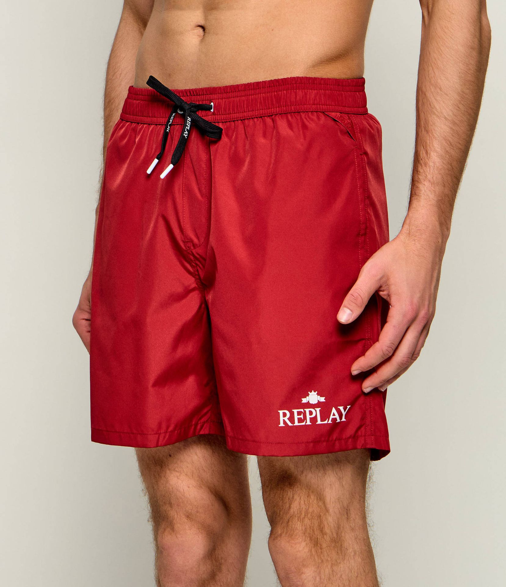 Replay Szorty kąpielowe Regular Fit