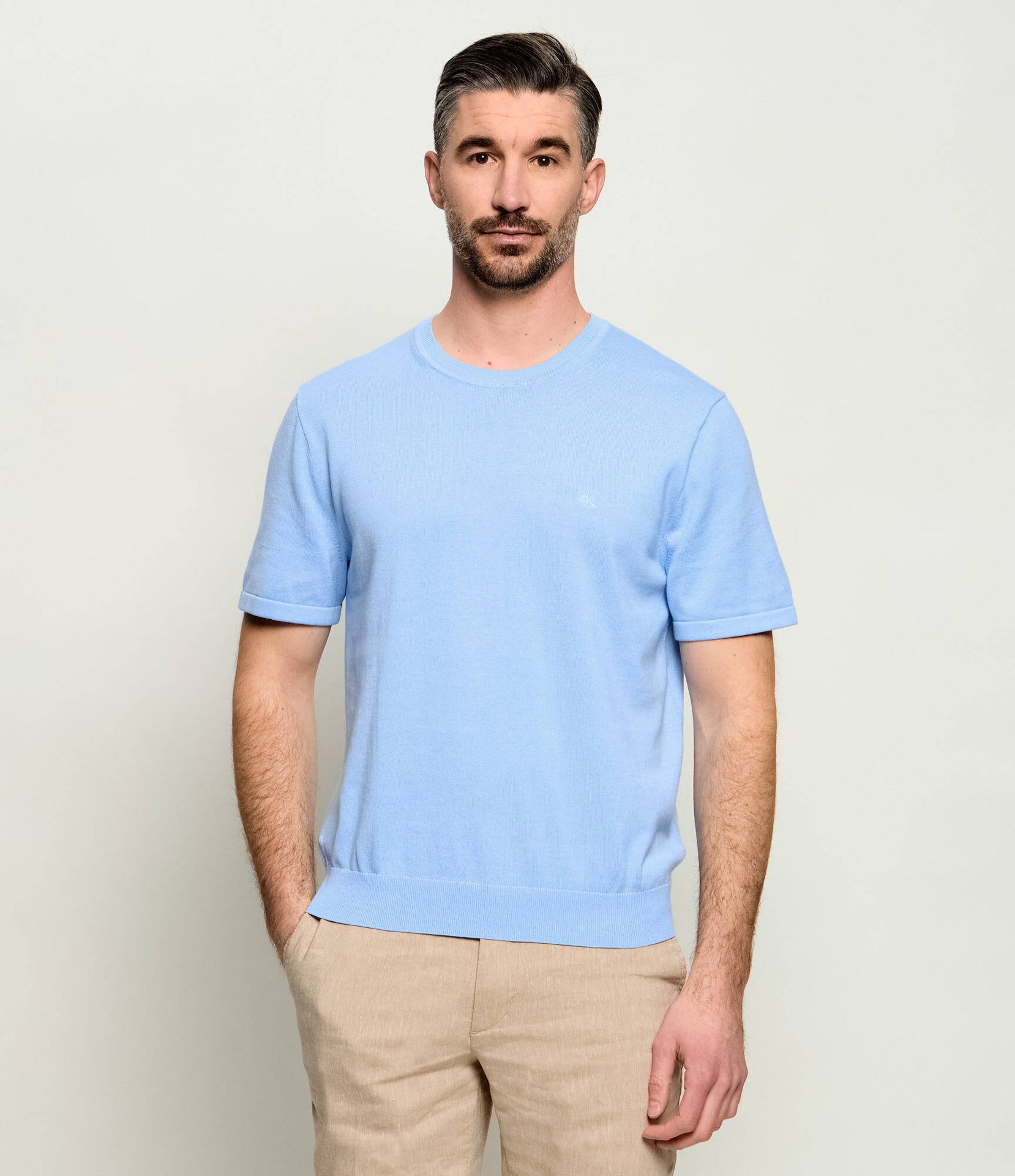 Calvin Klein Sweter Regular Fit pima