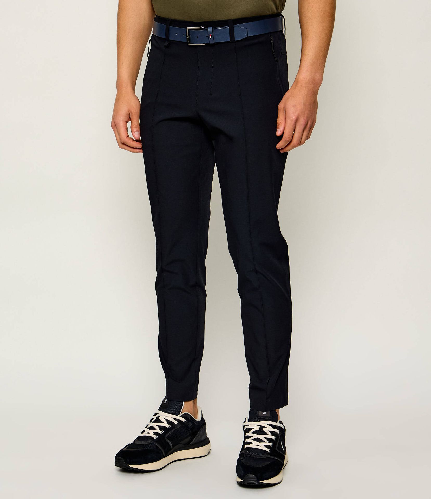 BOSS GREEN Spodnie TR_PS Spirit70 Boss x Porsche Tapered fit