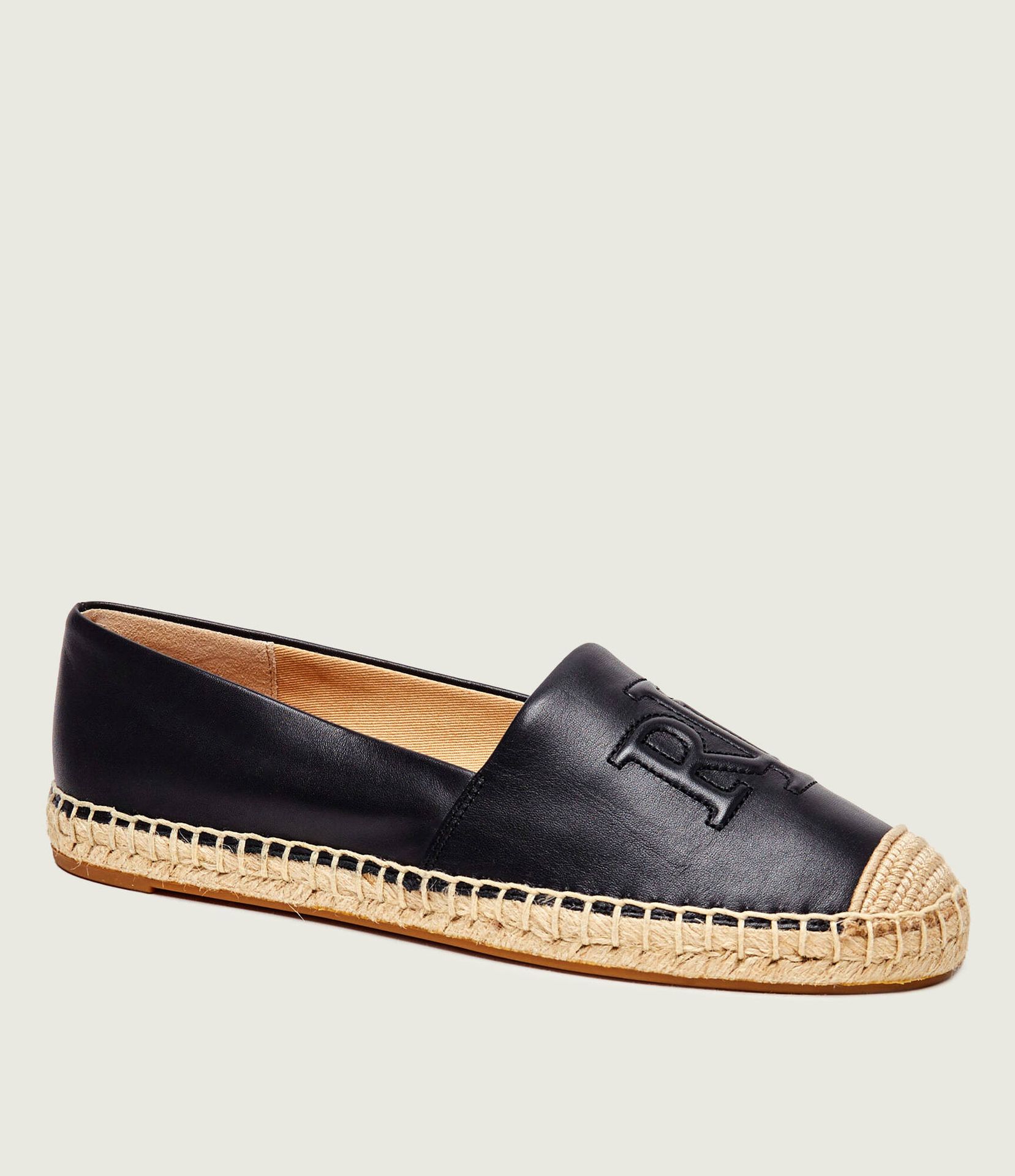 LAUREN RALPH LAUREN Skórzane espadryle CAMERYN