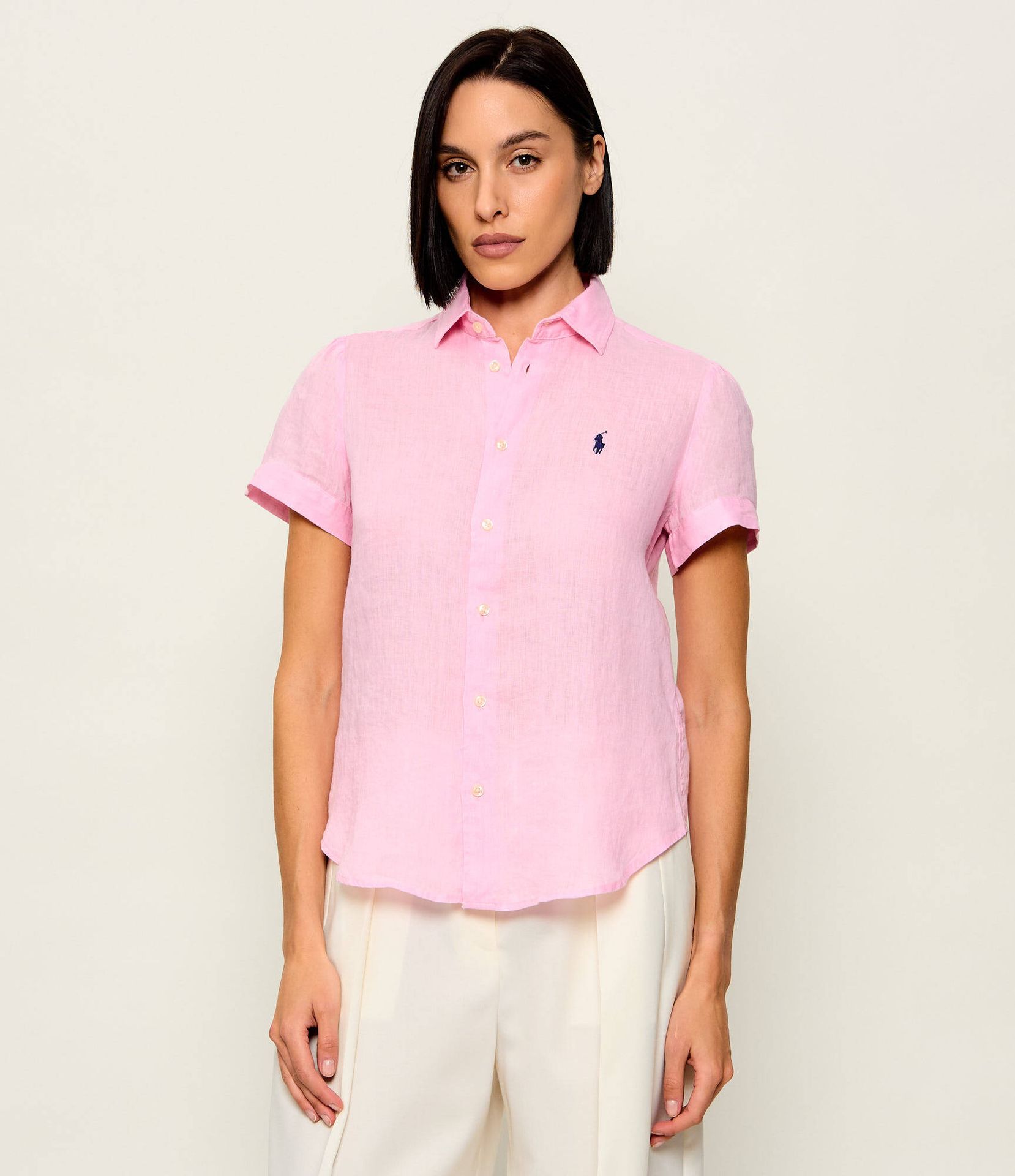 POLO RALPH LAUREN Lniana koszula MLANIE Regular Fit