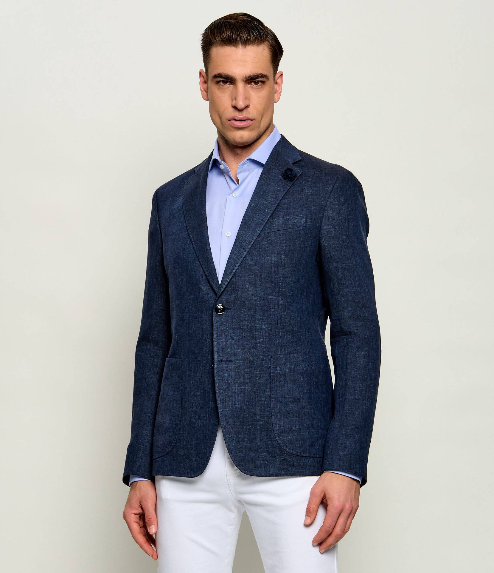 Joop! Lniana marynarka Hoverest Slim Fit