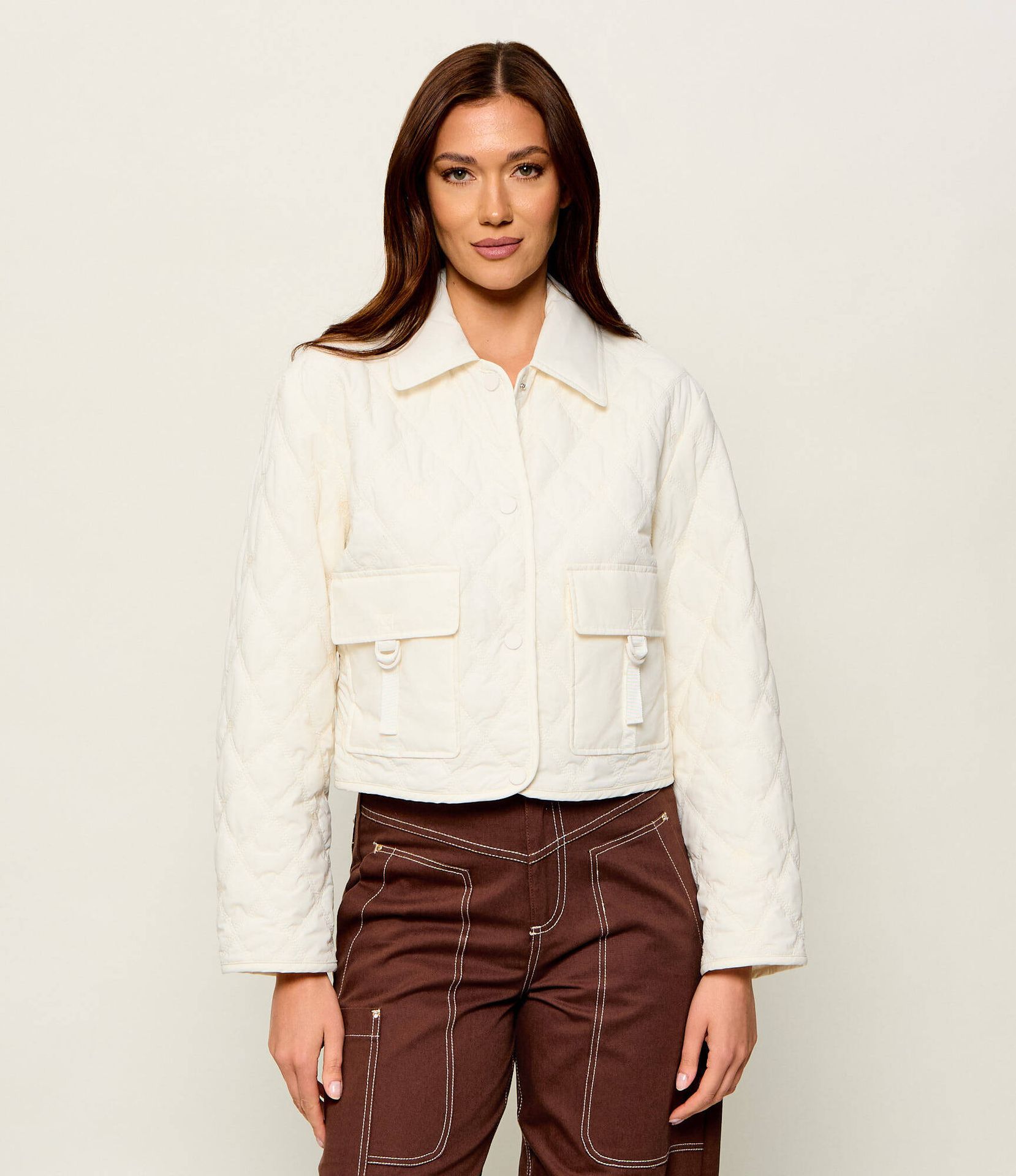 GUESS Kurtka Guess x North Sails Cropped Fit