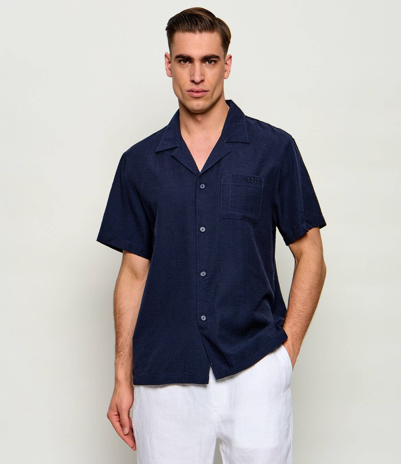 BOSS BLACK Koszula Relax Regular Fit