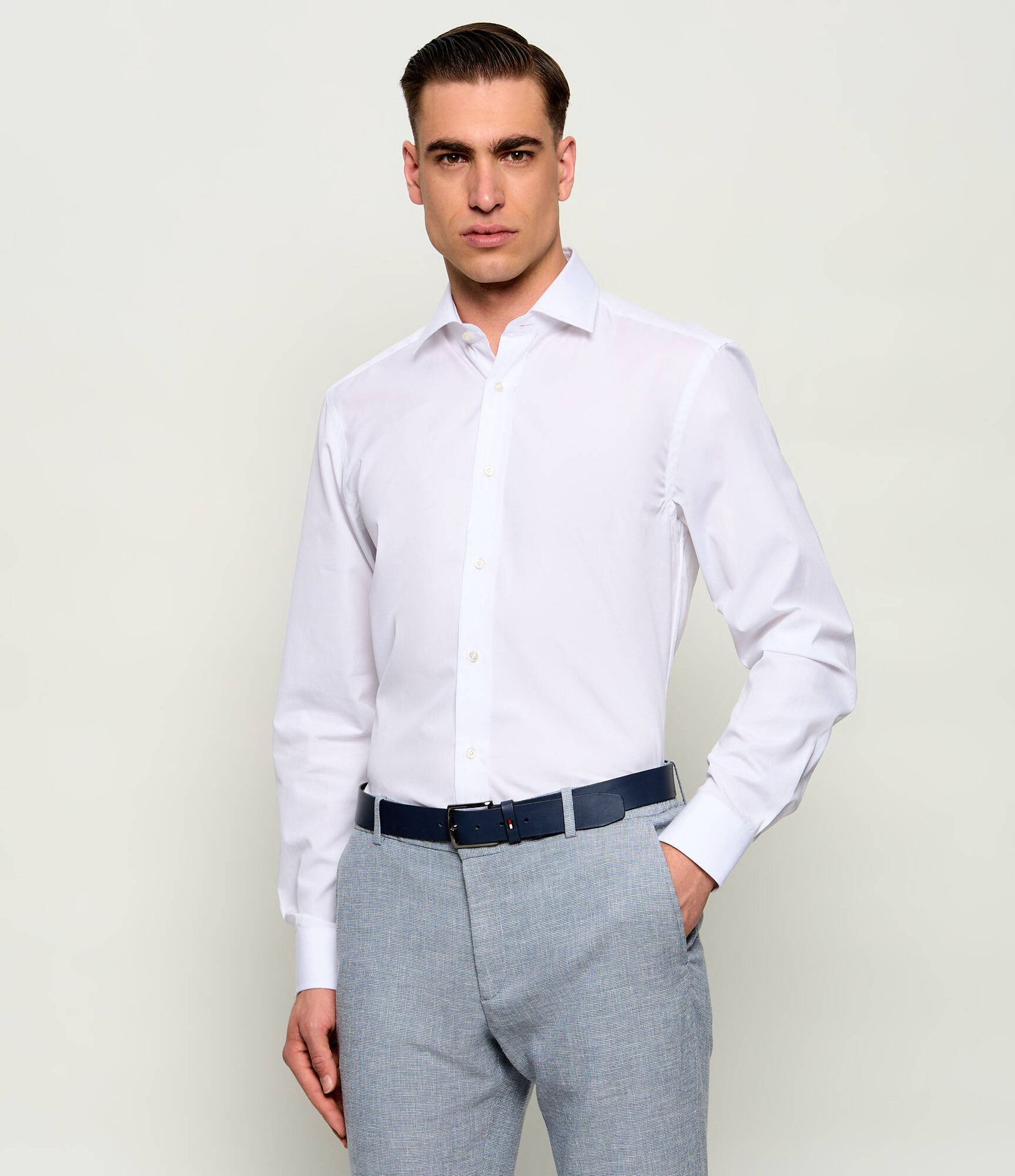 BOSS BLACK Koszula H-DAVID-spread Boss x David Beckham Slim Fit
