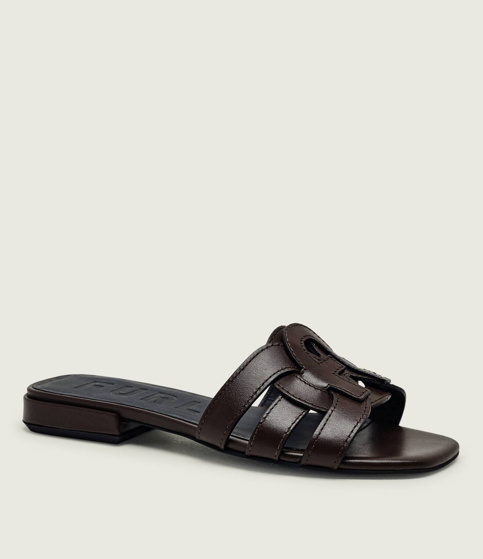 Furla Skórzane klapki FURLA SUMMER