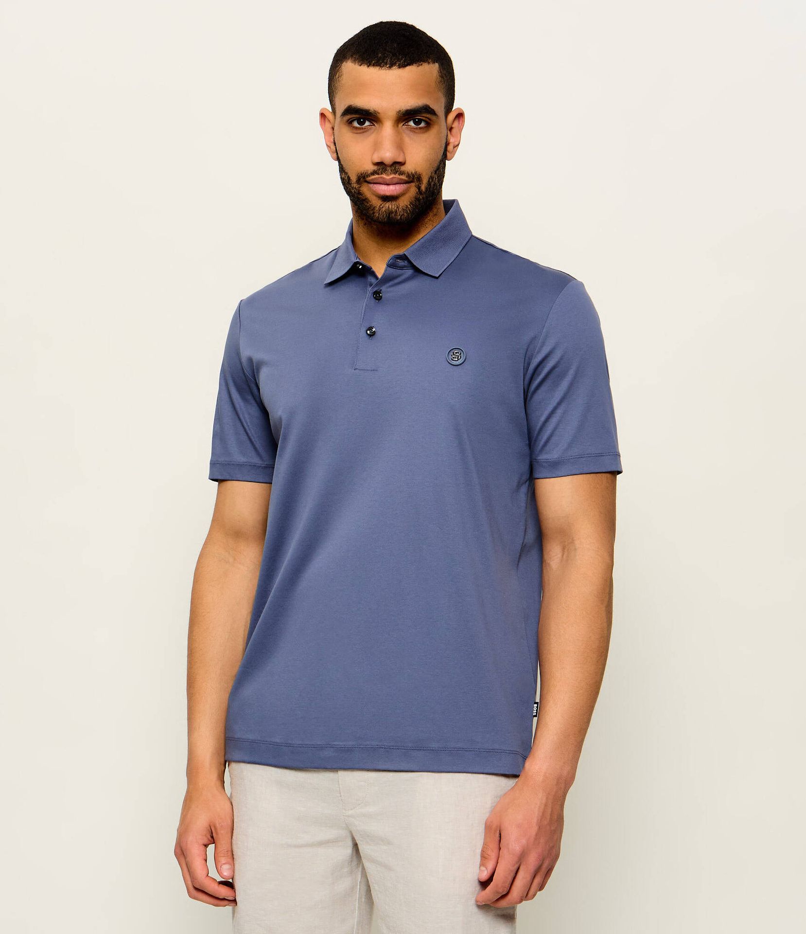 BOSS BLACK Polo C-Parris 01 Regular Fit mercerised