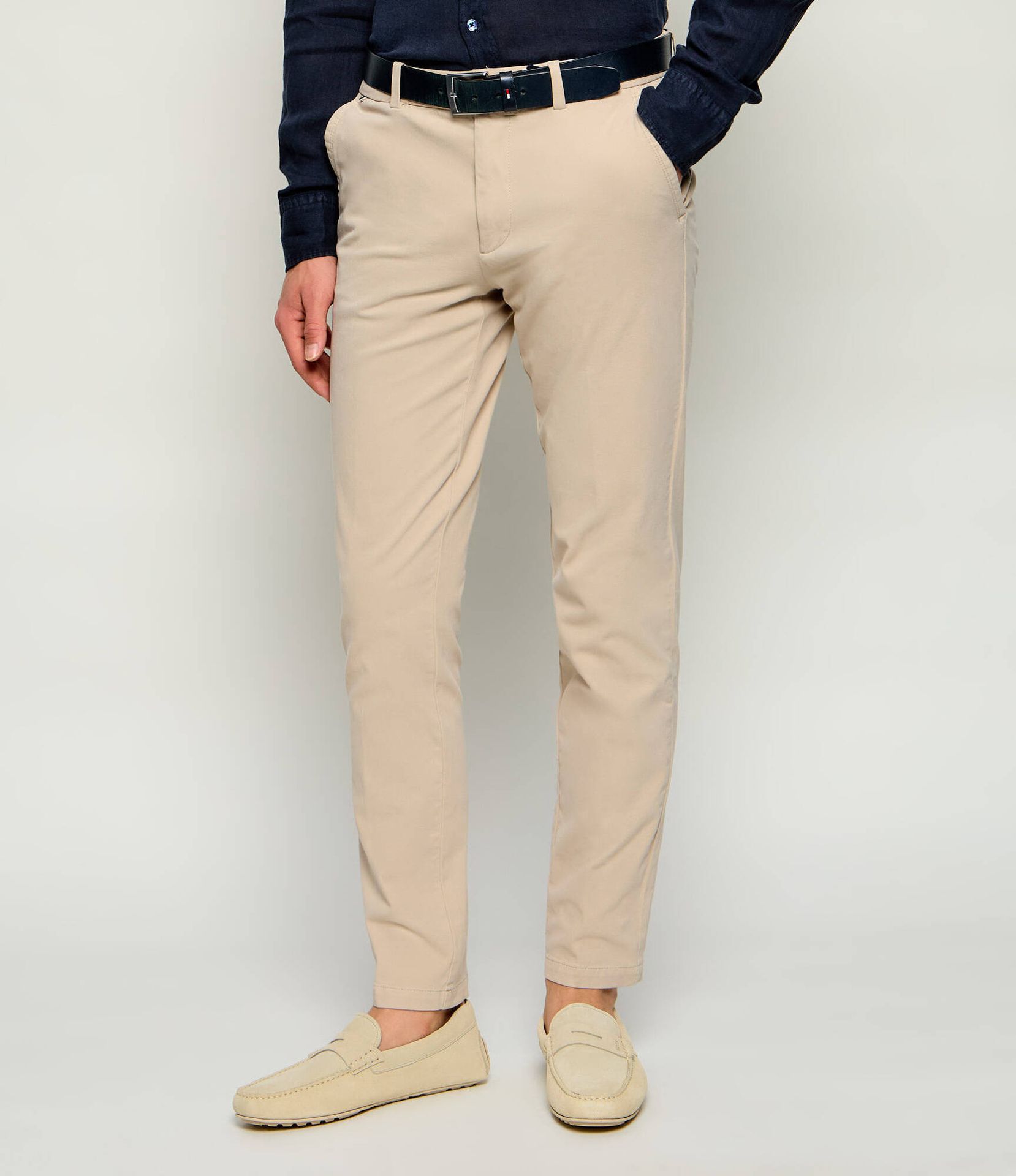 BOSS BLACK Spodnie chino H-Kaiton1 Slim Fit