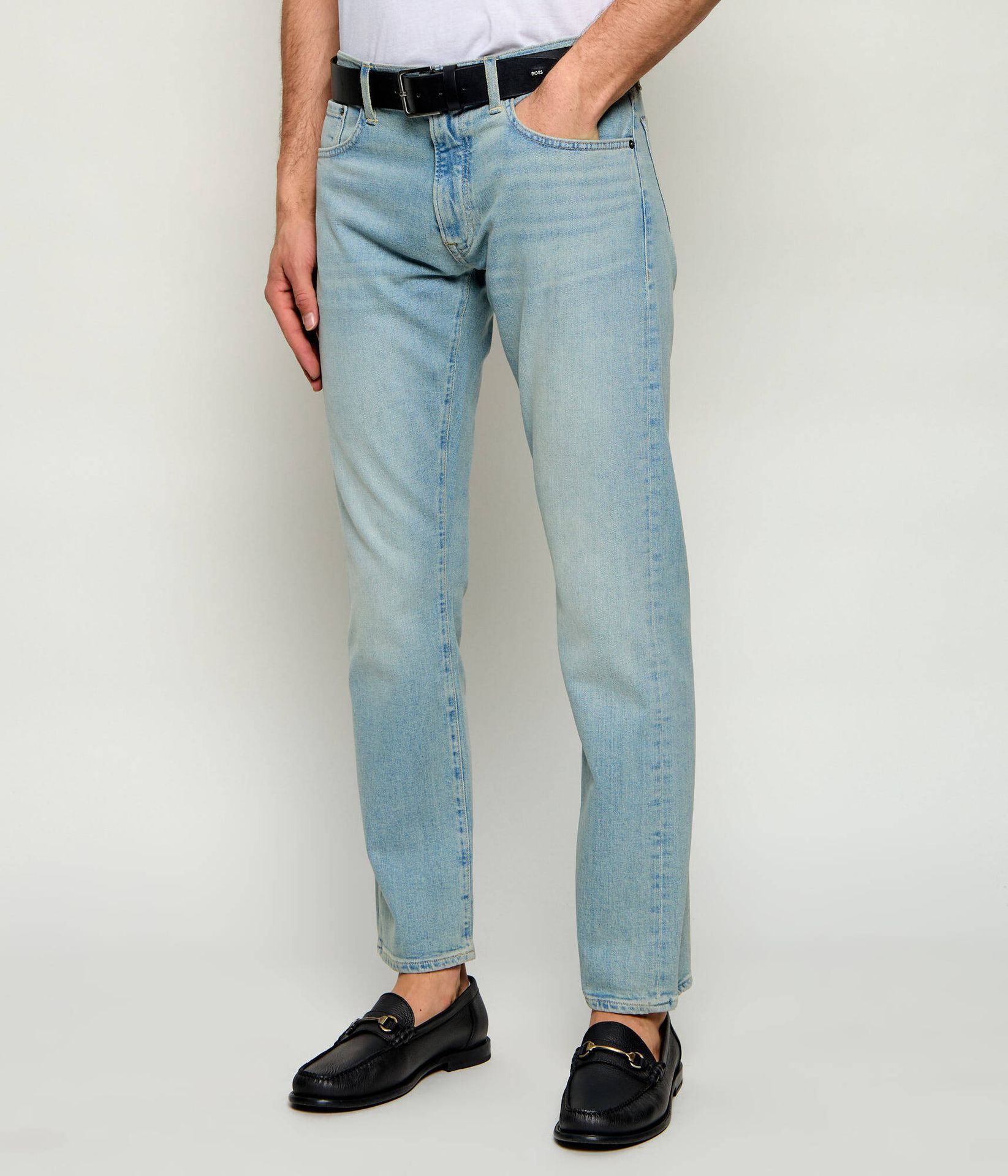 BOSS BLACK Jeansy Boss x BECKHAM Slim Fit