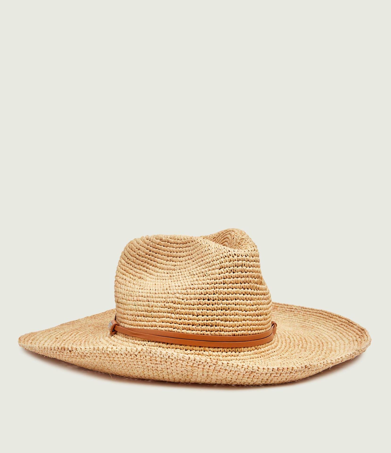 Weekend MaxMara Kapelusz WKAGALANTE z dodatkiem skóry