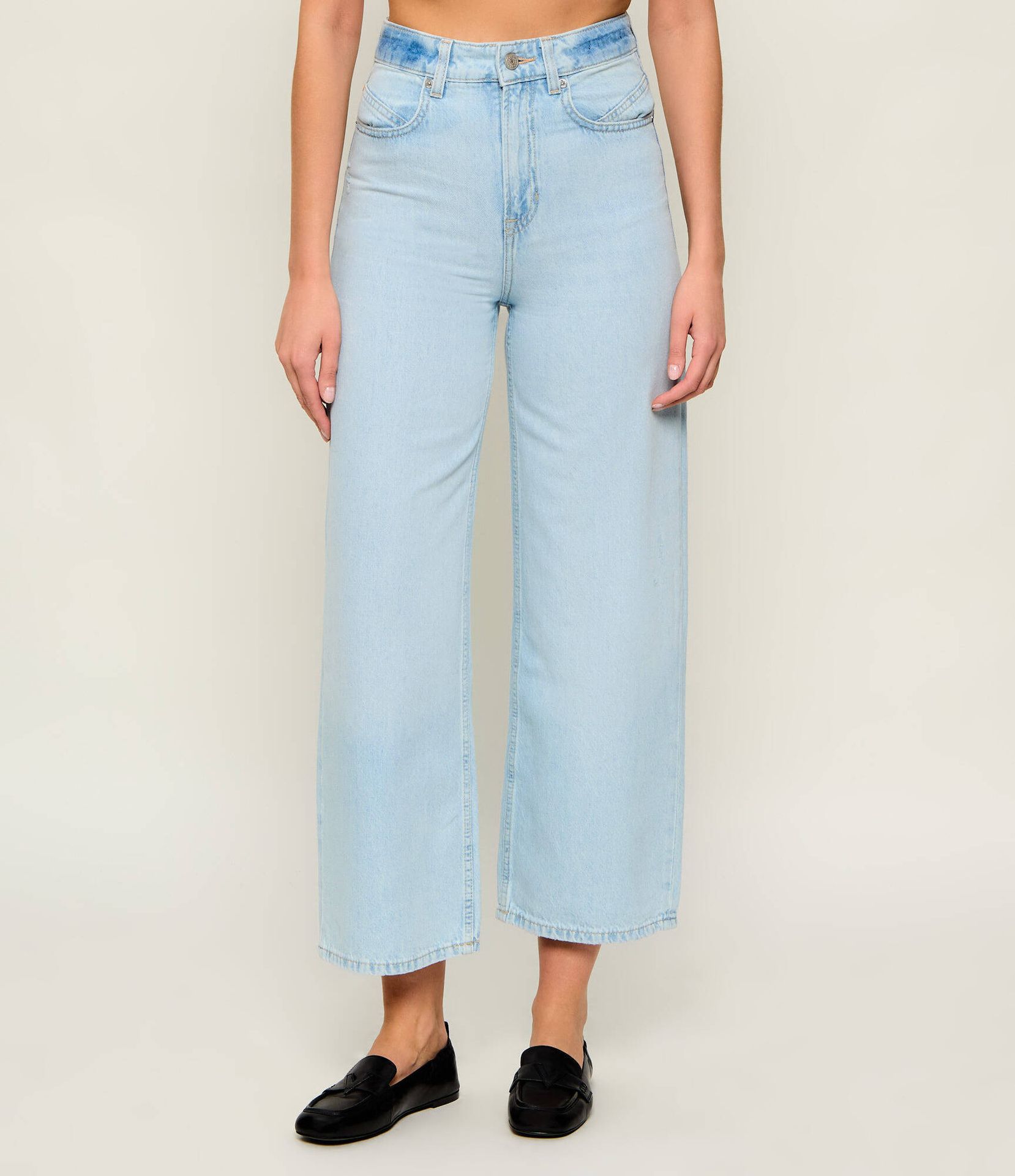 BOSS ORANGE Jeansy C_MARLENE CROP Straight fit high rise
