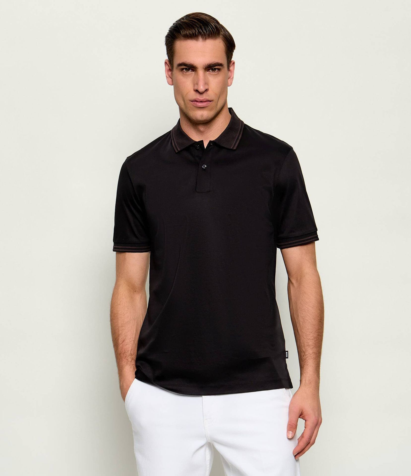 BOSS BLACK Polo H-Phillipson 238 Slim Fit mercerised