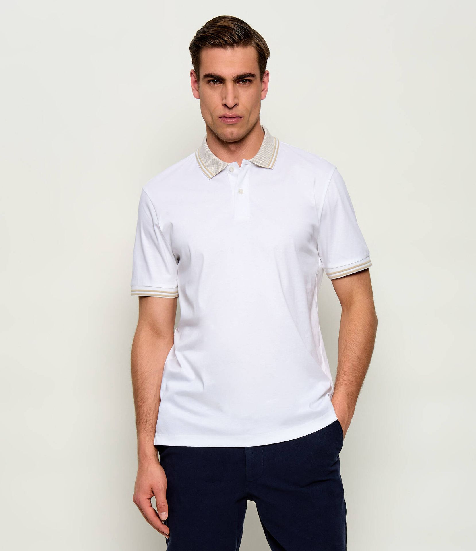 BOSS BLACK Polo H-Phillipson 238 Slim Fit mercerised