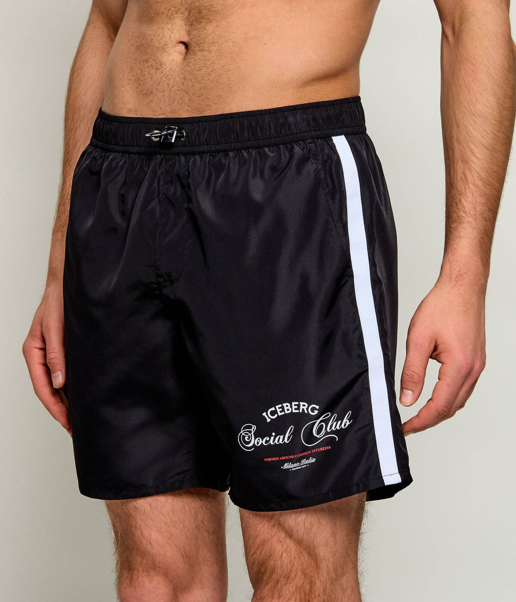 Iceberg Szorty kąpielowe Regular Fit