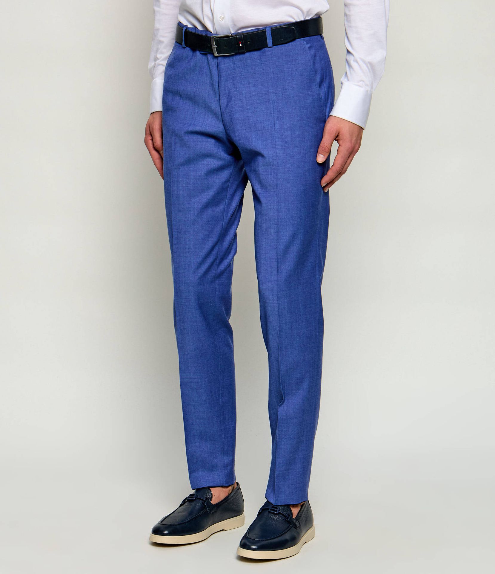 Joop! Wełniane spodnie Blayr Slim Fit