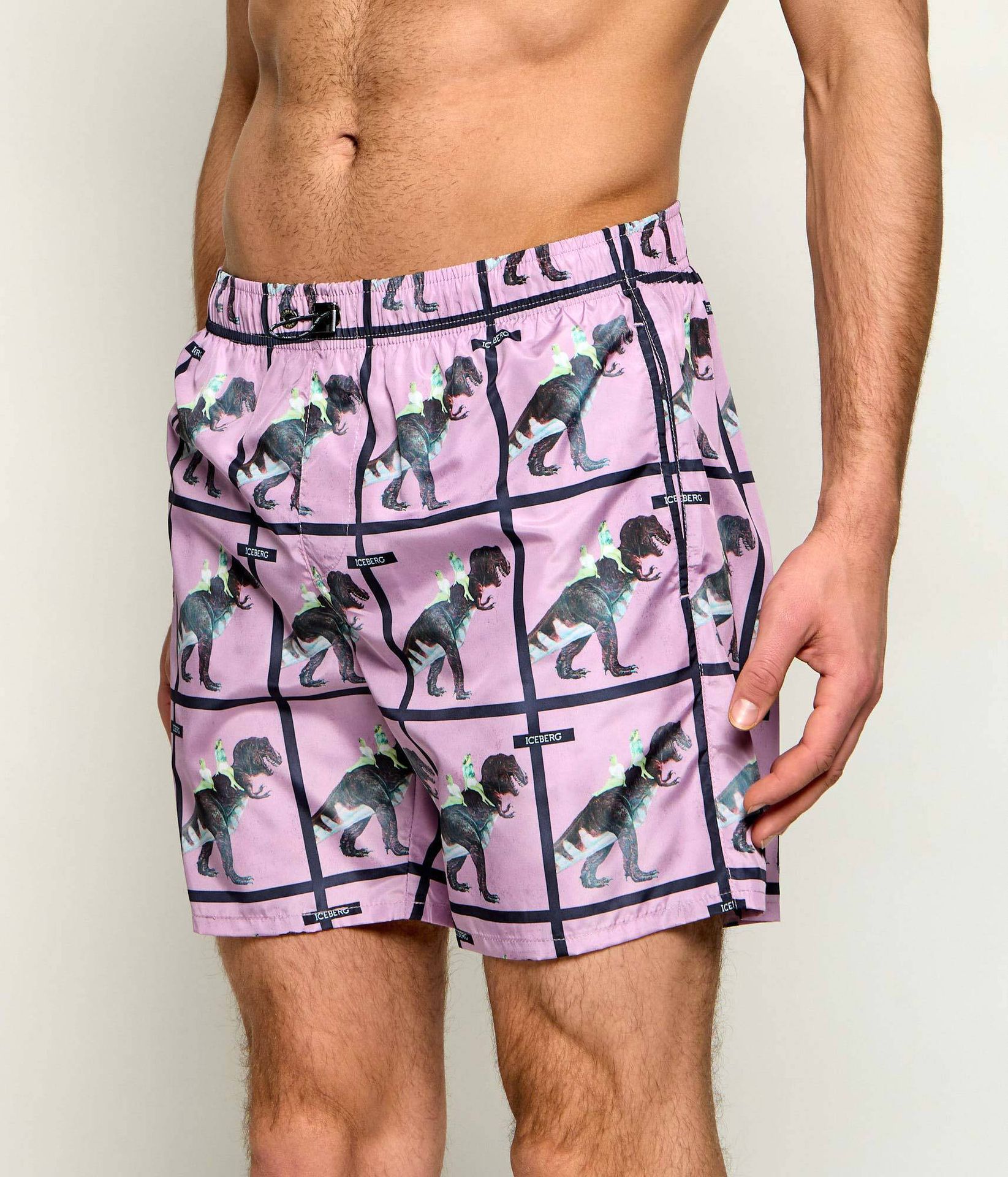 Iceberg Szorty kąpielowe Regular Fit