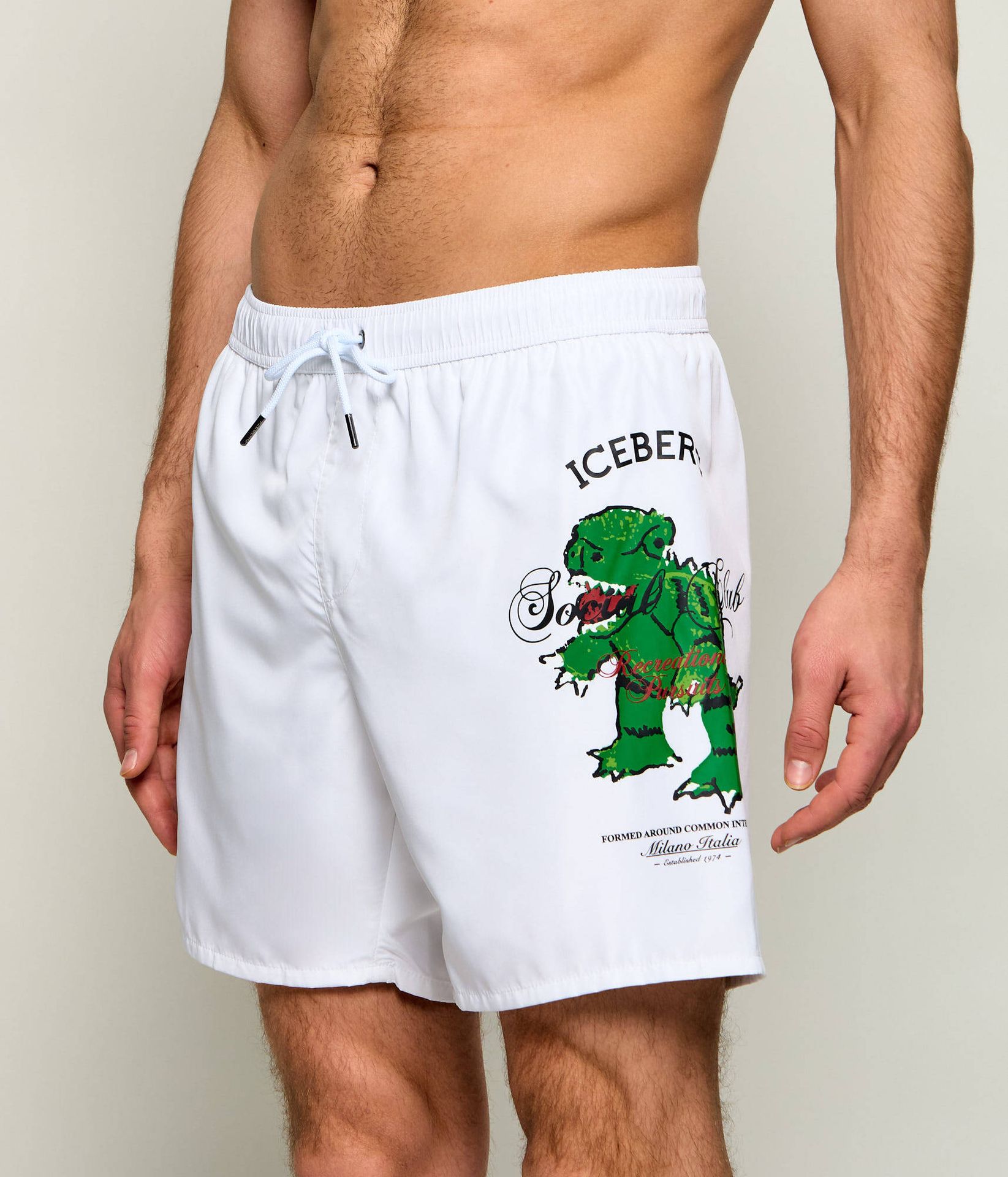 Iceberg Szorty kąpielowe Regular Fit