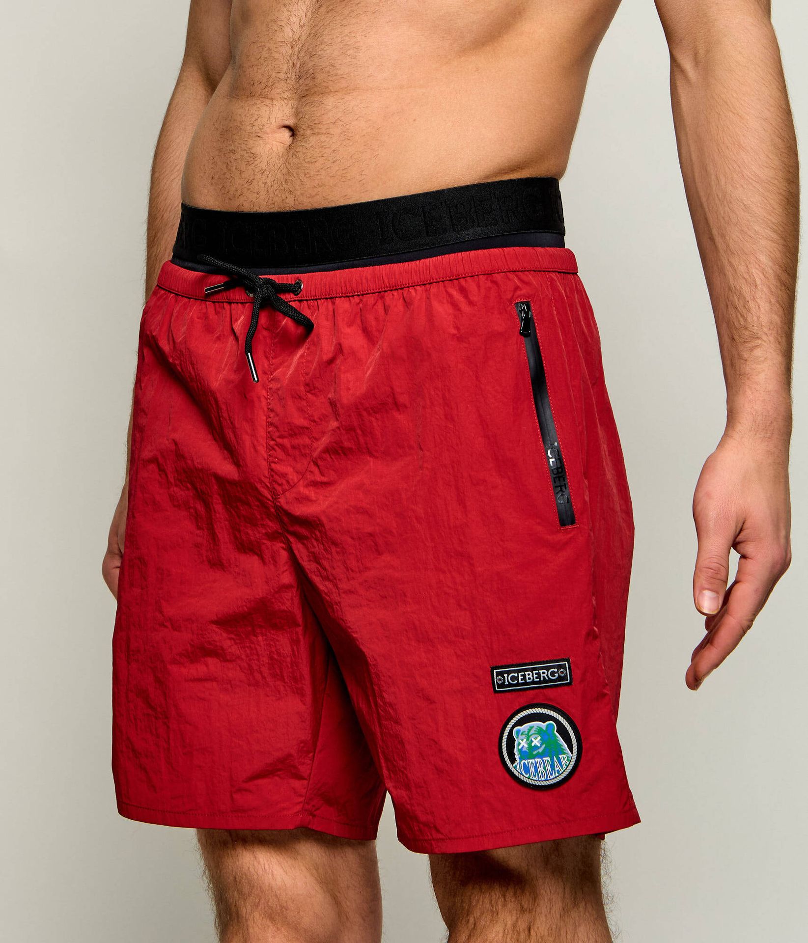 Iceberg Szorty kąpielowe Regular Fit