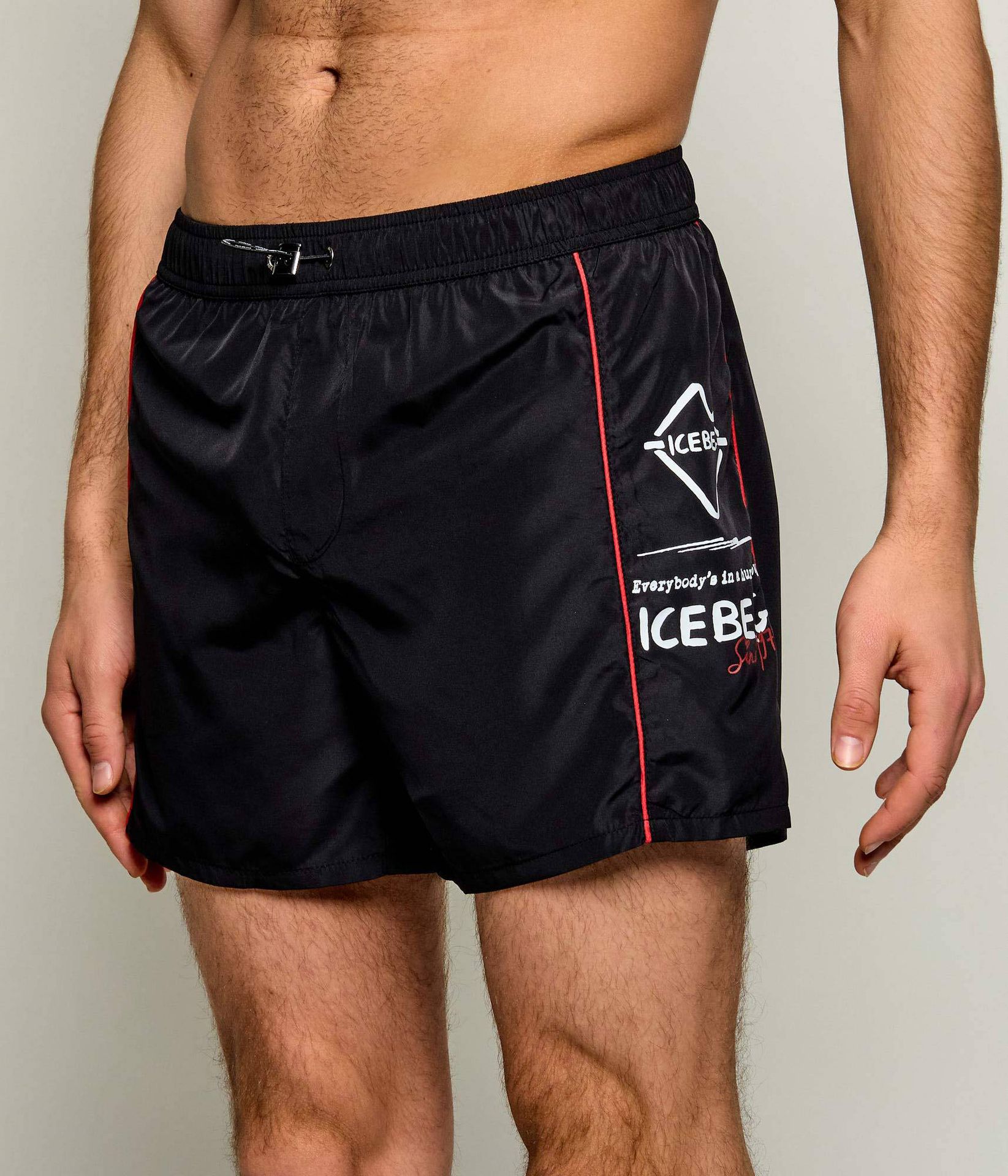 Iceberg Szorty kąpielowe Regular Fit