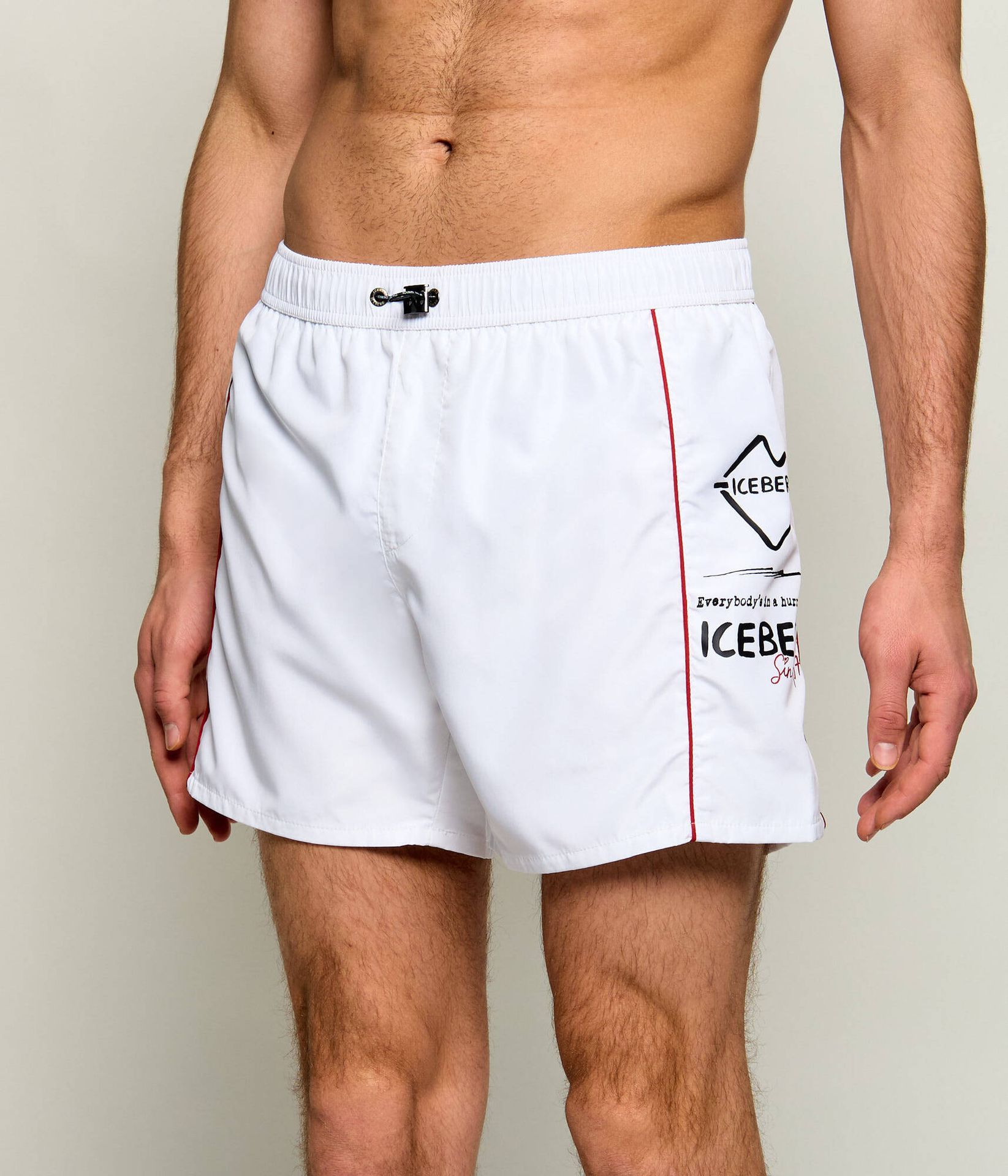 Iceberg Szorty kąpielowe Regular Fit