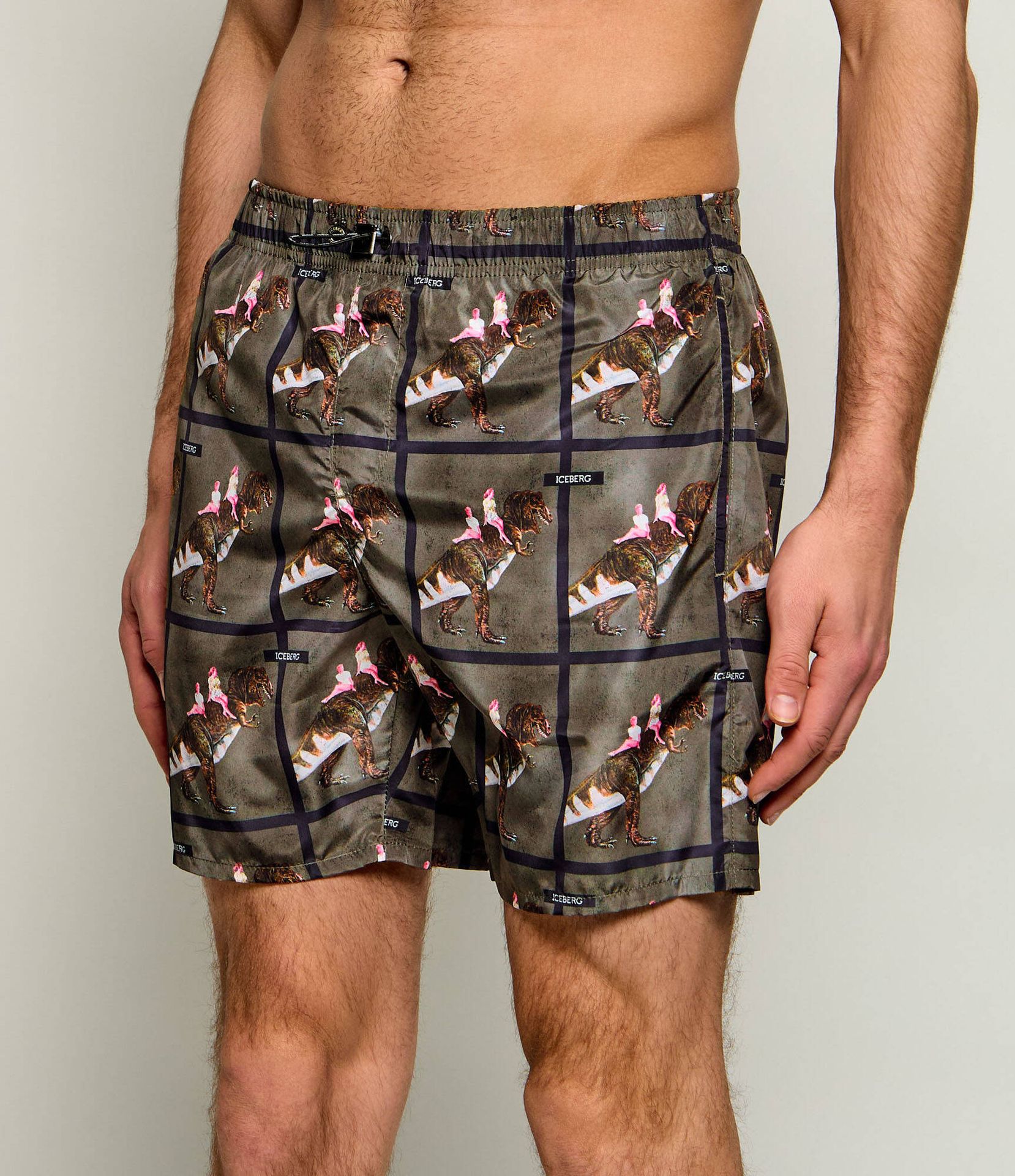 Iceberg Szorty kąpielowe Regular Fit