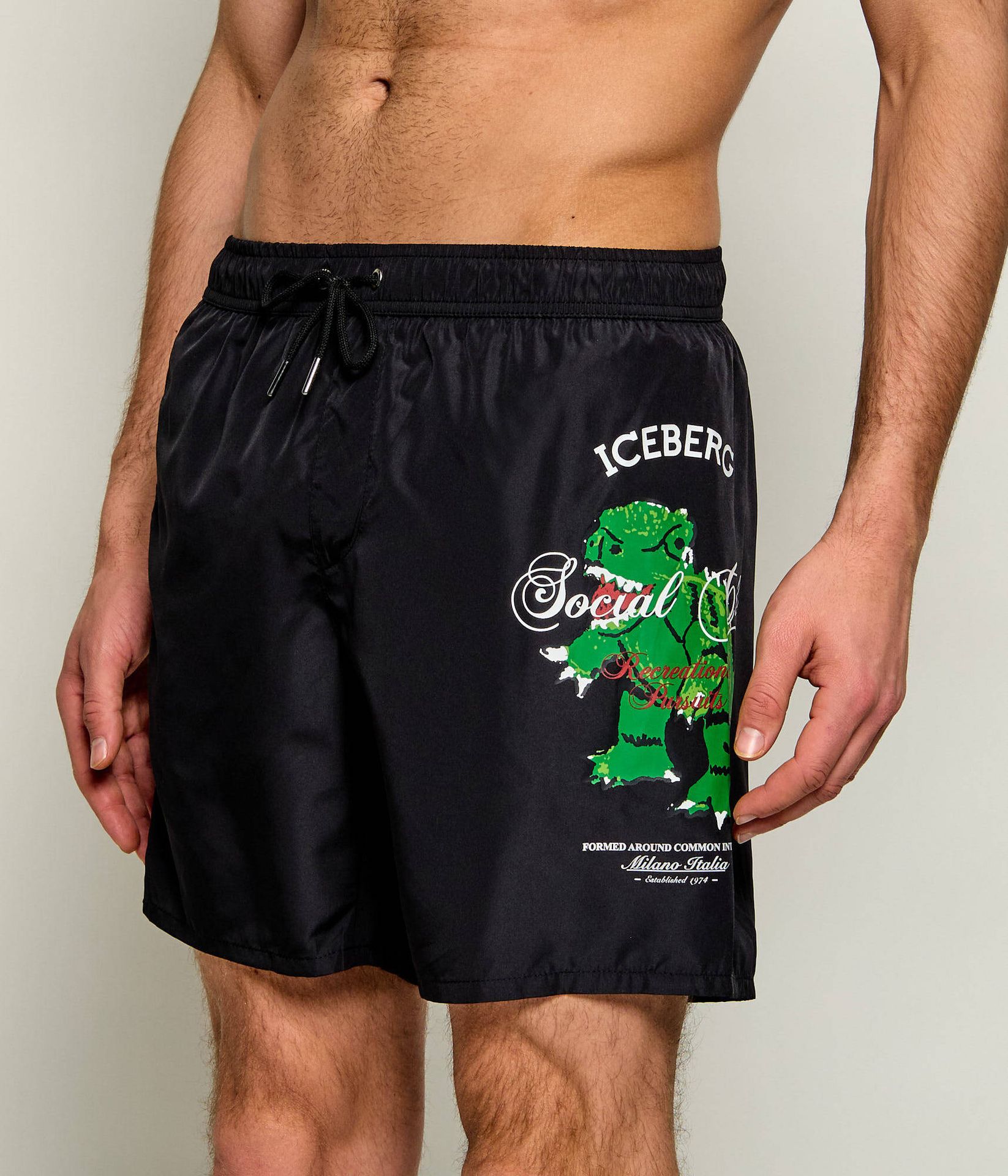 Iceberg Szorty kąpielowe Regular Fit